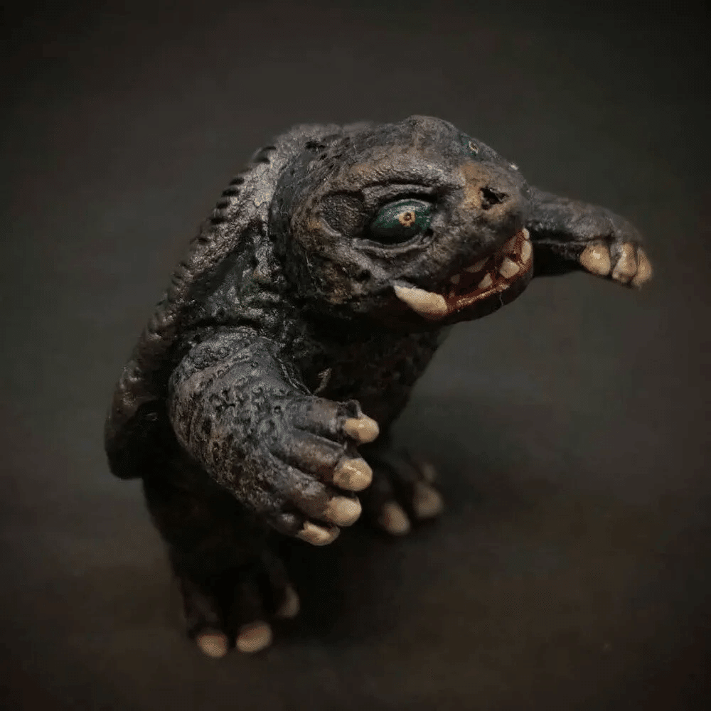 ガメラ】怪獣消しゴムを塗る！〜キュートなガメラをカッコよく