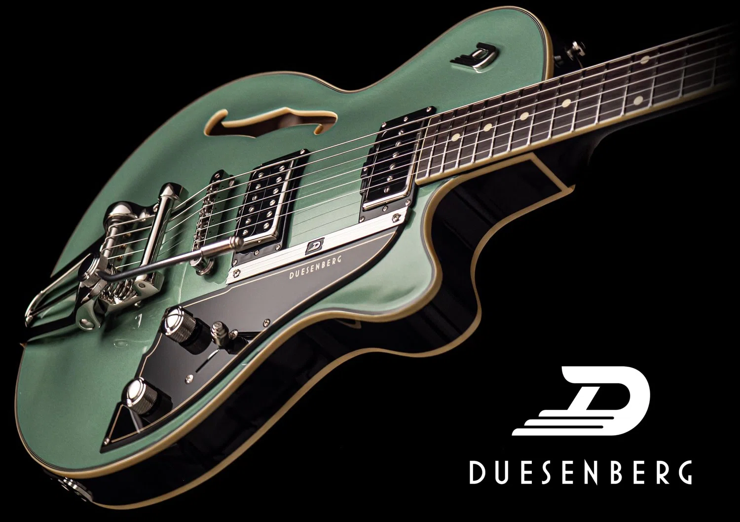 TV Starplayer Duesenberg/DTV-CHG デューゼンバーグ TV Starplayer Duesenberg (Catalina Green)【お Harbor ギター