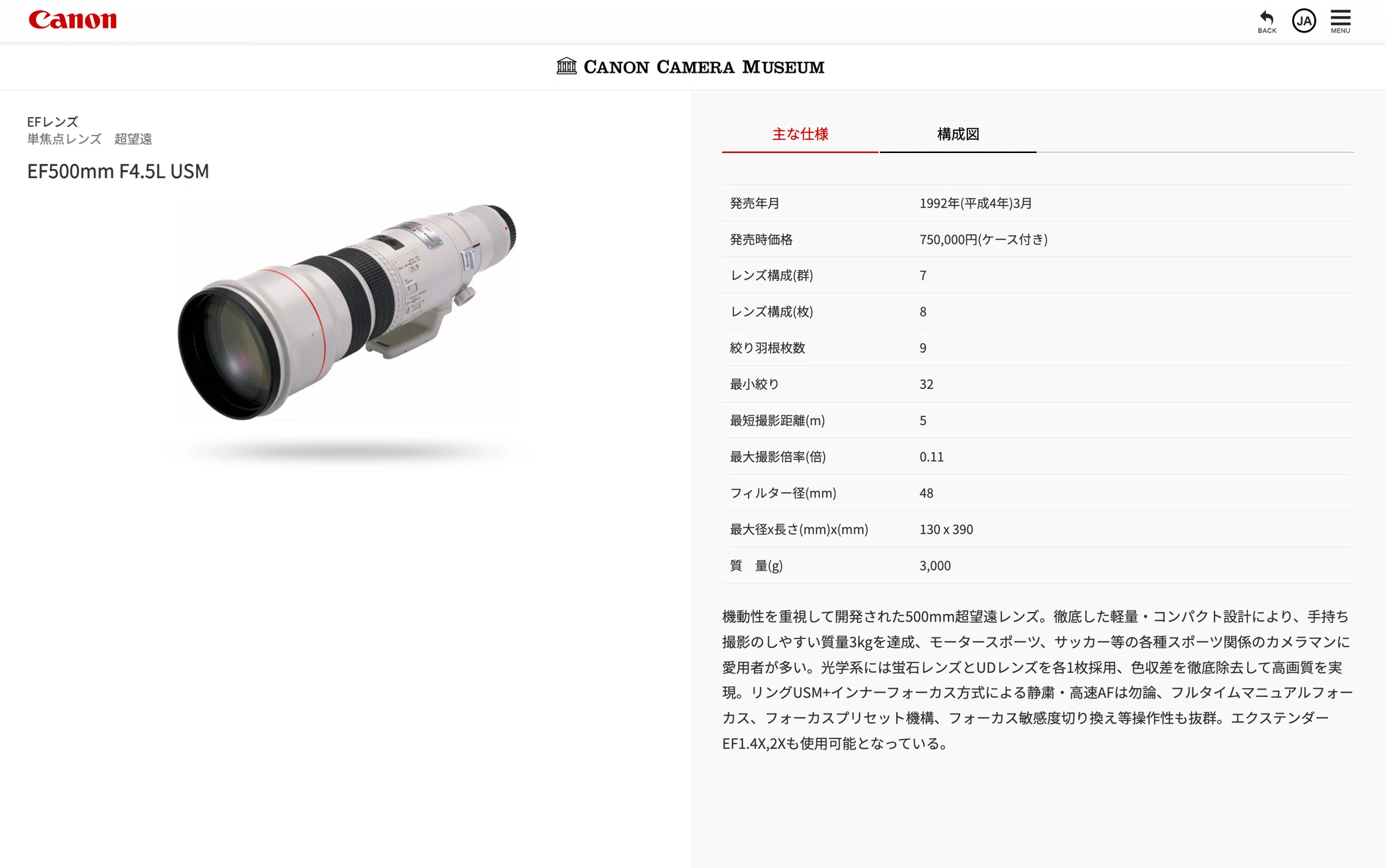 出たら流行るかも??】500mm F4.5|タカシ 出たら流行るかも??】500mm F4.5|タカシ