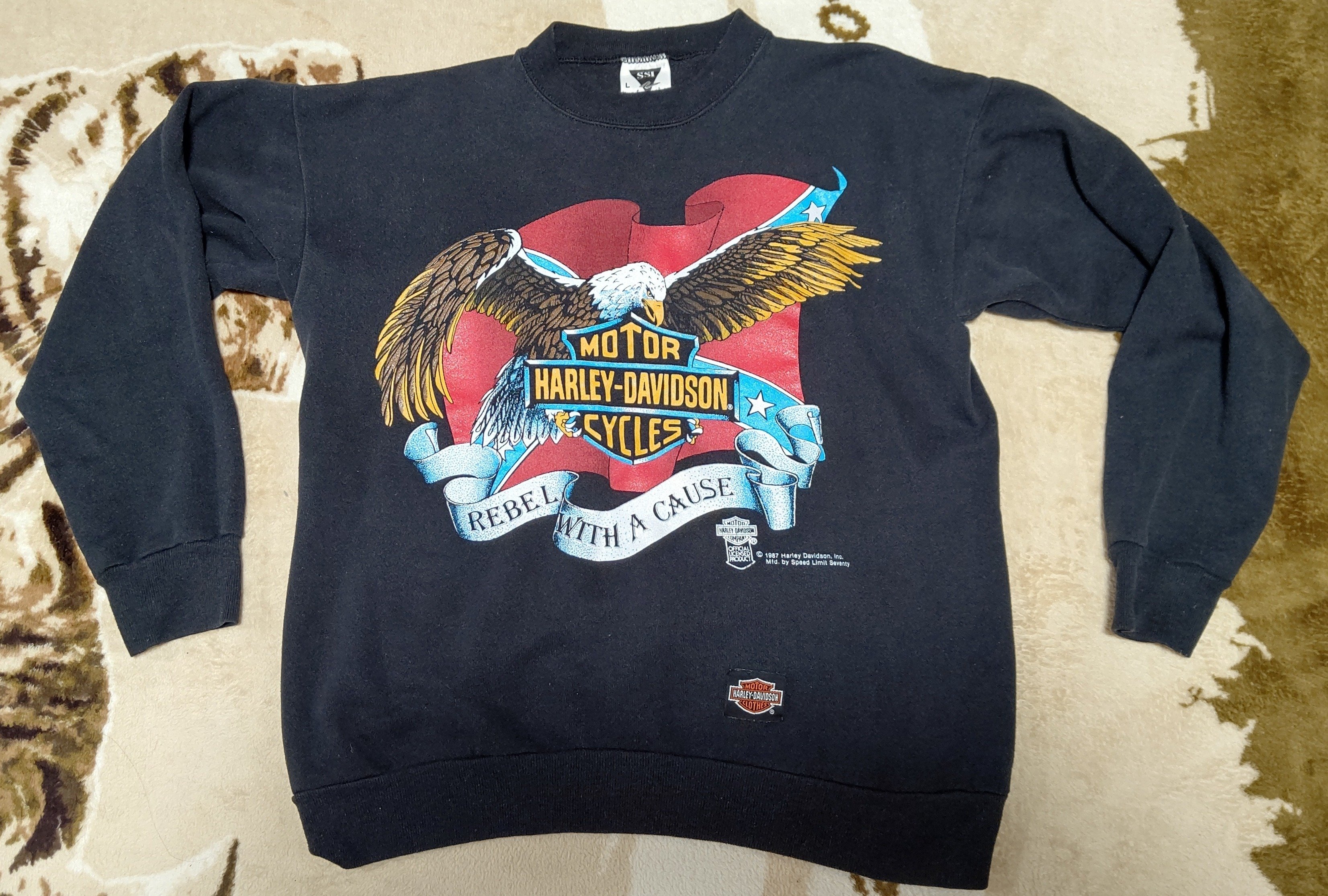 🎉HARLEY‐DAVIDSON🏍のスウェットをレスキューした！🗽MADE IN