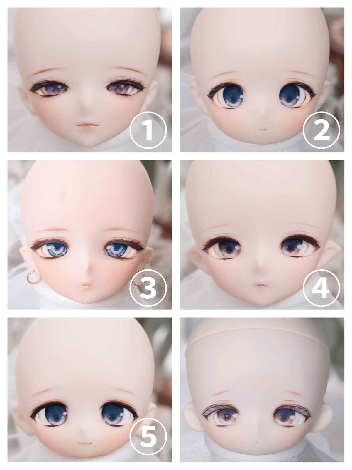 アイドール東京VOL.74お品書き②〜Imomodollカスタムヘッド＋α