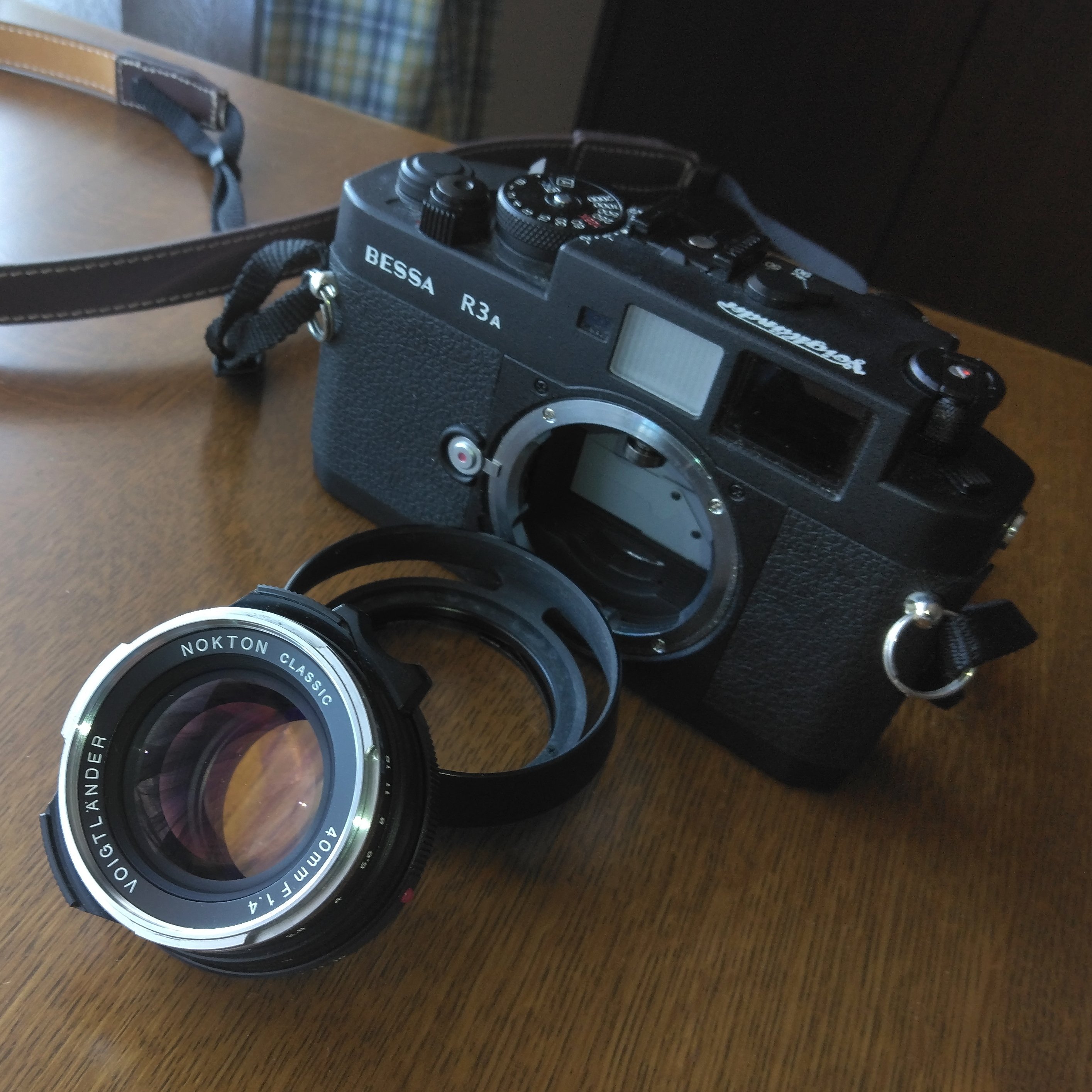 Voigtländer Bessaベッサ R3A ノクトン40mm f1.4