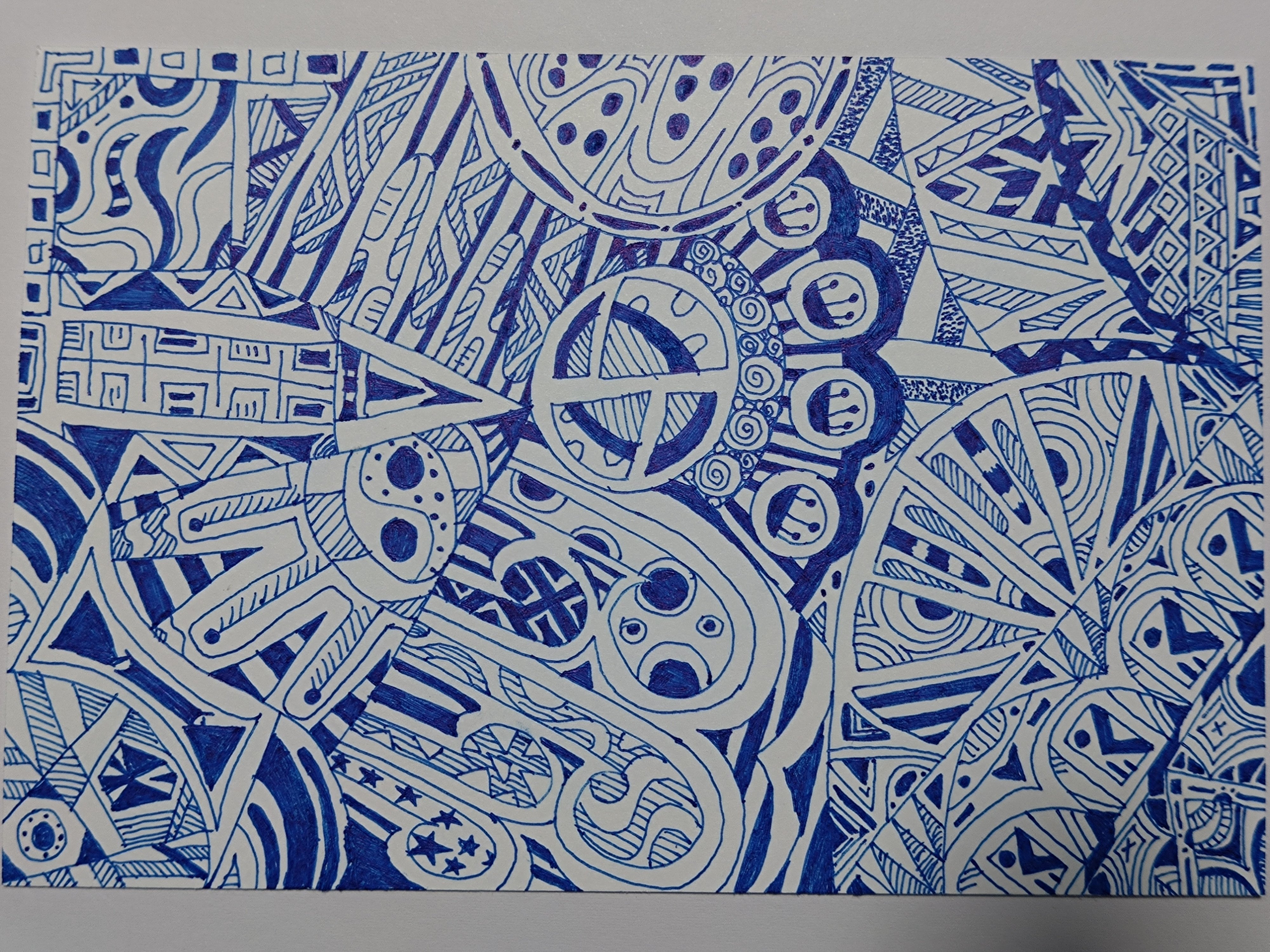 ペン画「399(サンクスこの時間)」｜ジル
