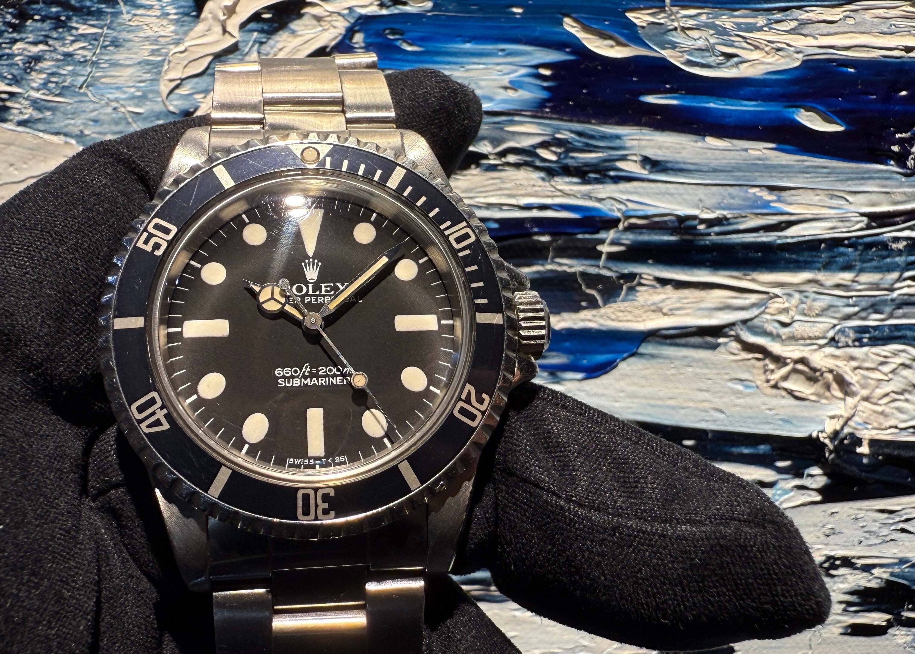 雰囲気抜群！ネイビーインサートが魅力！！レムリッチダイヤル