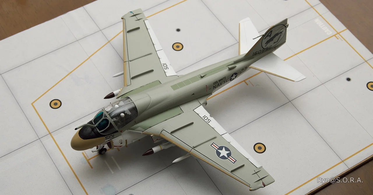 プラモデル製作記 ハセガワ 1/72 A-6E イントルーダー｜Ryo@S.O.R.A.