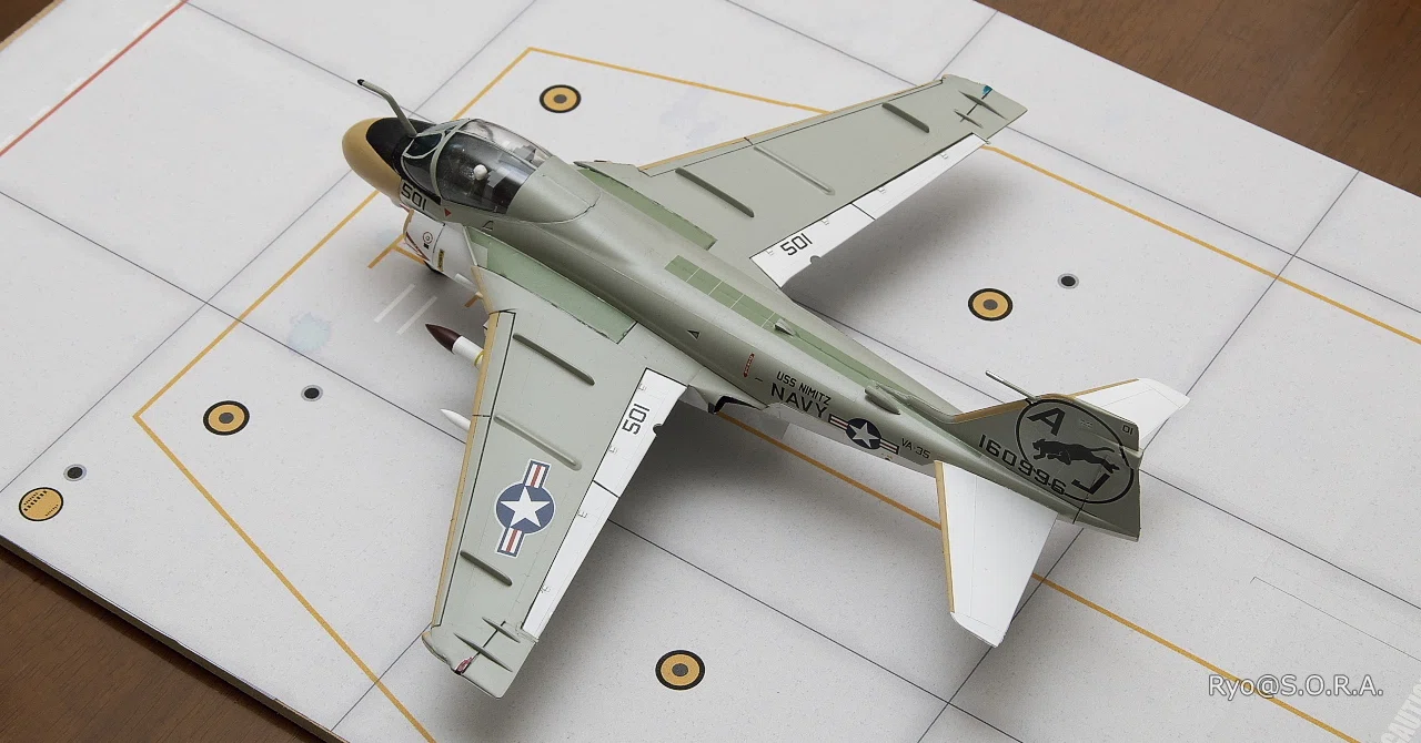 プラモデル製作記 ハセガワ 1/72 A-6E イントルーダー｜Ryo@S.O.R.A.