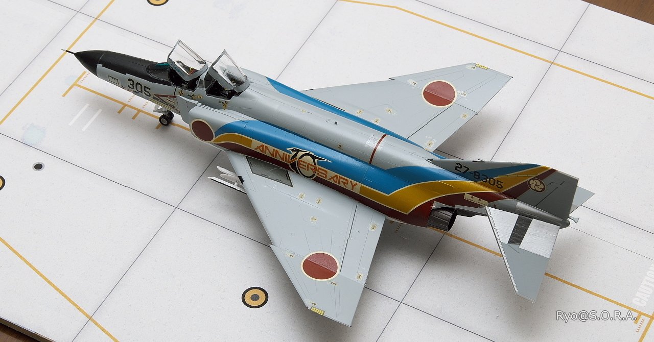 プラモデル製作記 フジミ 1/72 F-4EJ ファントムII 百里スペシャル