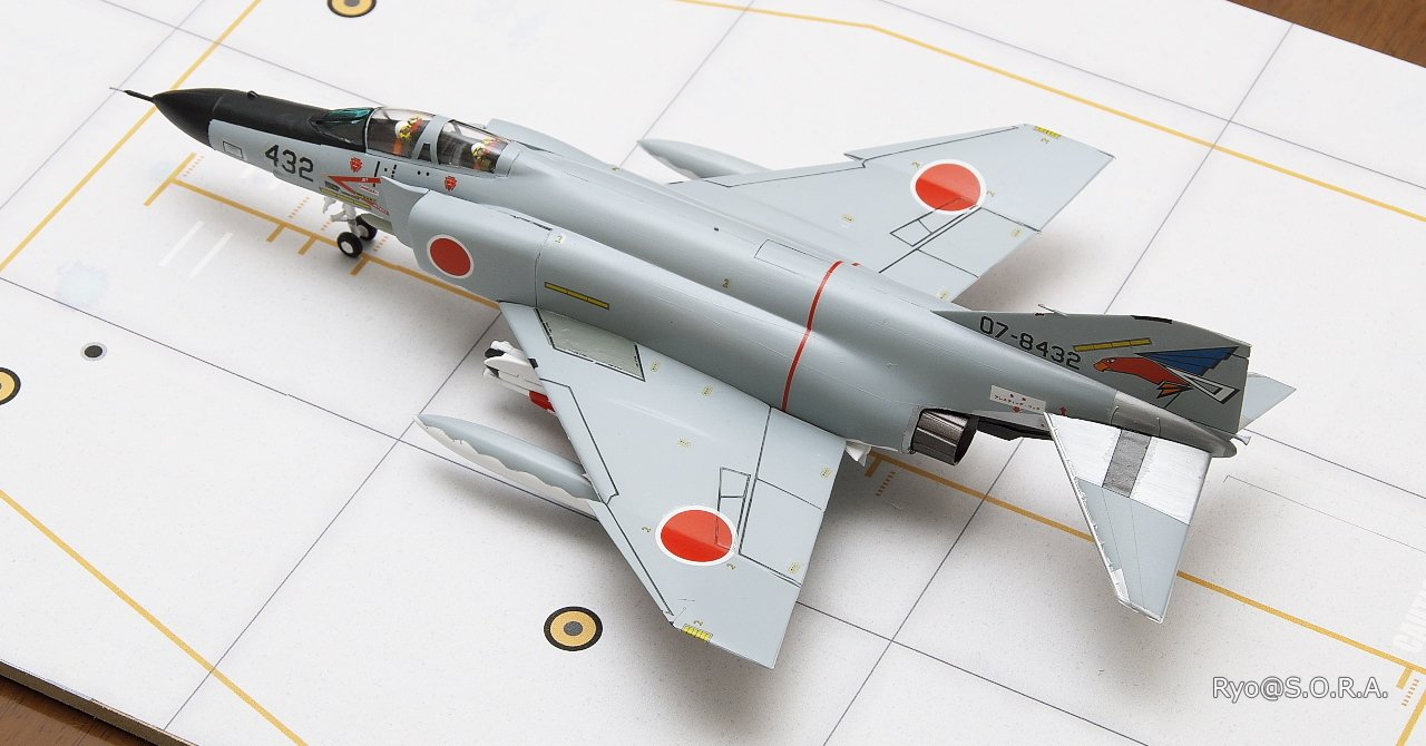 戦闘機プラモデル完成品1/72ファントム プラモデル製作記 ハセガワ 1/72 F-4EJ ファントムII｜Ryo@S.O.R.A.
