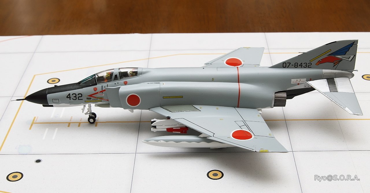 プラモデル製作記 ハセガワ 1/72 F-4EJ ファントムII｜Ryo@S.O.R.A.