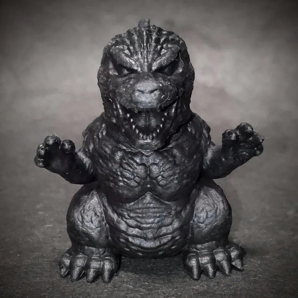ゴジラ　怪獣　消しゴム　クリア ゴジラ2023】怪獣消しゴムを塗る！｜レイレイ