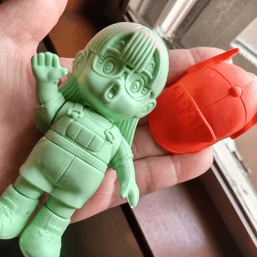 アラレちゃん消しゴムを測る！】の巻｜レイレイ