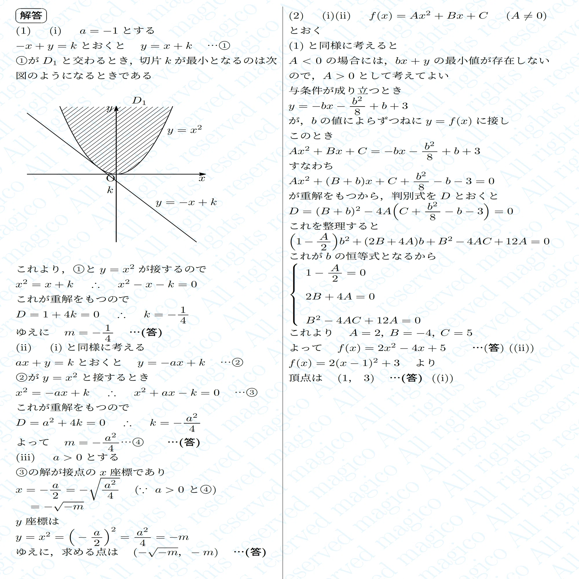 2025年上智大学経済学部数学｜magico