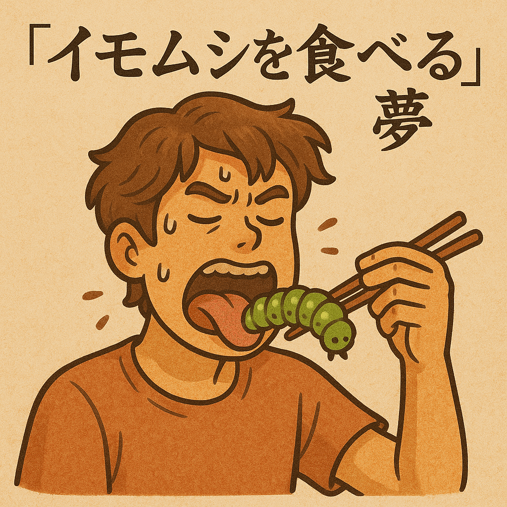 イモムシを食べる夢」が示す心の変容と個性化のはじまり｜ポリ