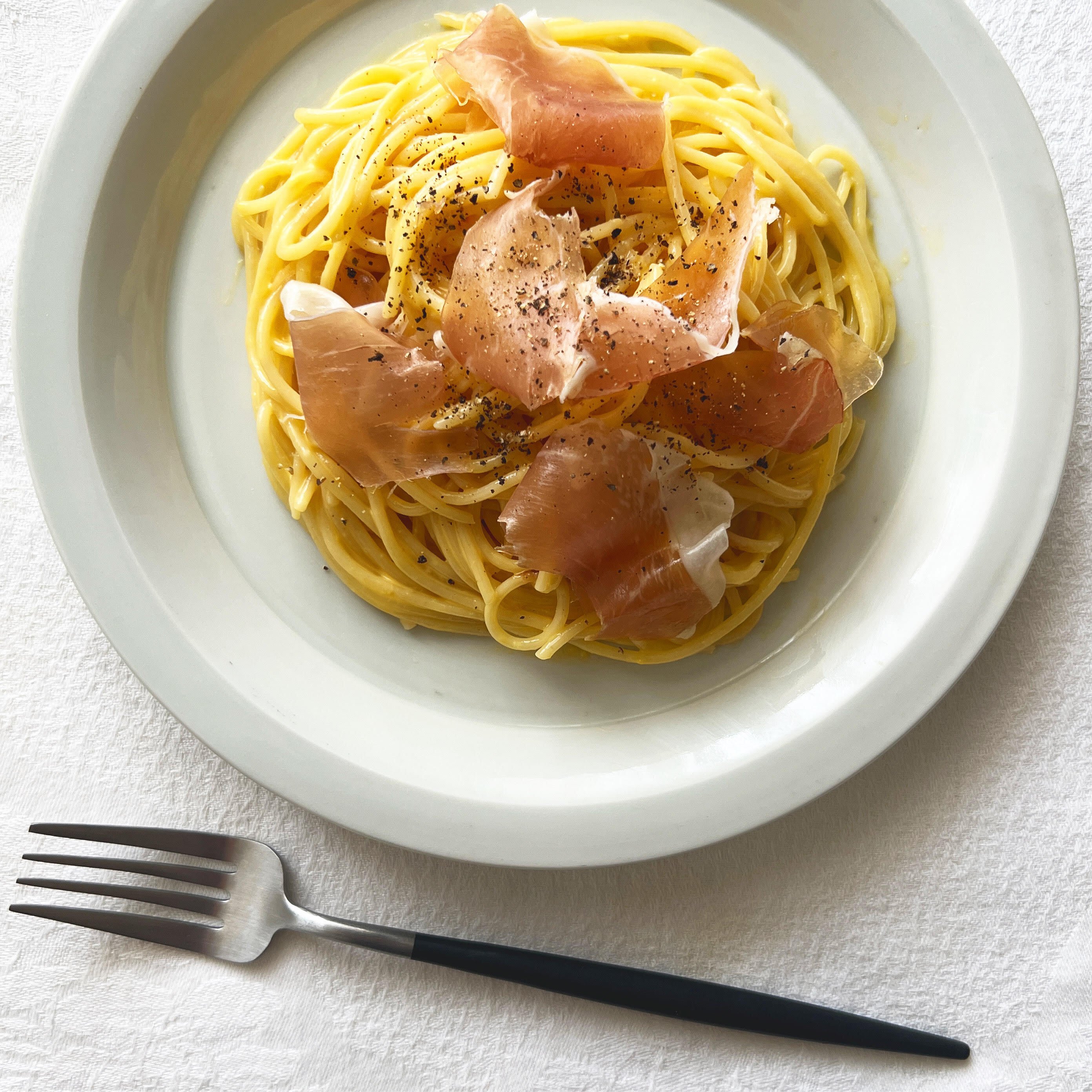 冷製カルボナーラ｜藤本早苗/さなえごはん