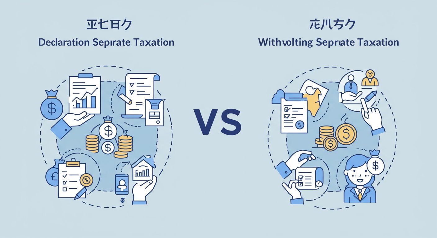 分離課税とは？仕組みと確定申告の正しい方法｜株式会社M&A共創パートナーズ