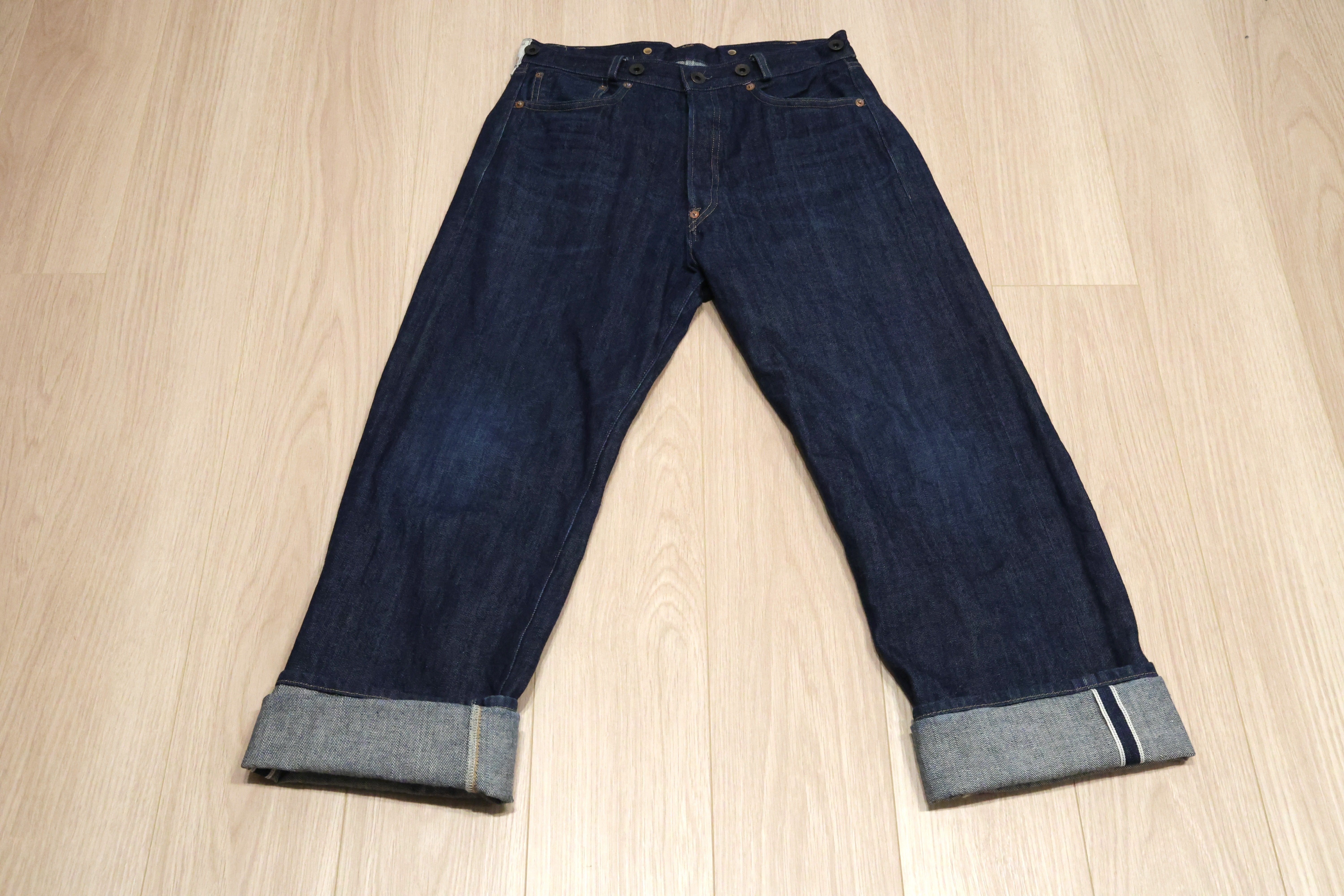 ひ*る様 LVC LEVI'S LOT 213 40 リジット 限定800 着1 世界限定800着】リーバイス Lot 201 & 213着用レポート（3ヶ月目