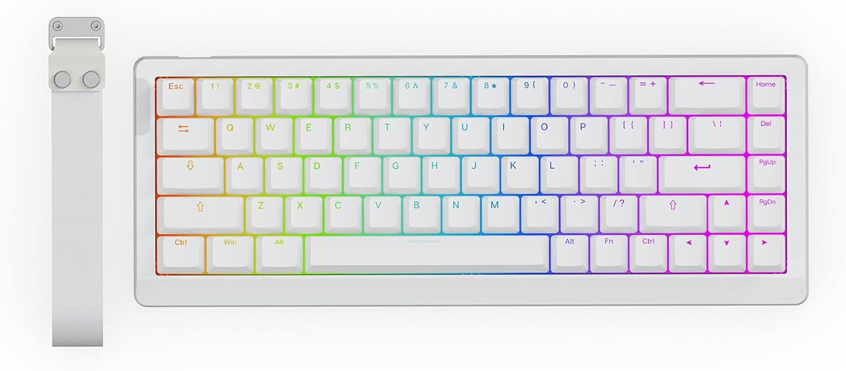 EPOMAKER HE68 Lite ホワイト ゲーミングキーボード｜GetGadgetGot