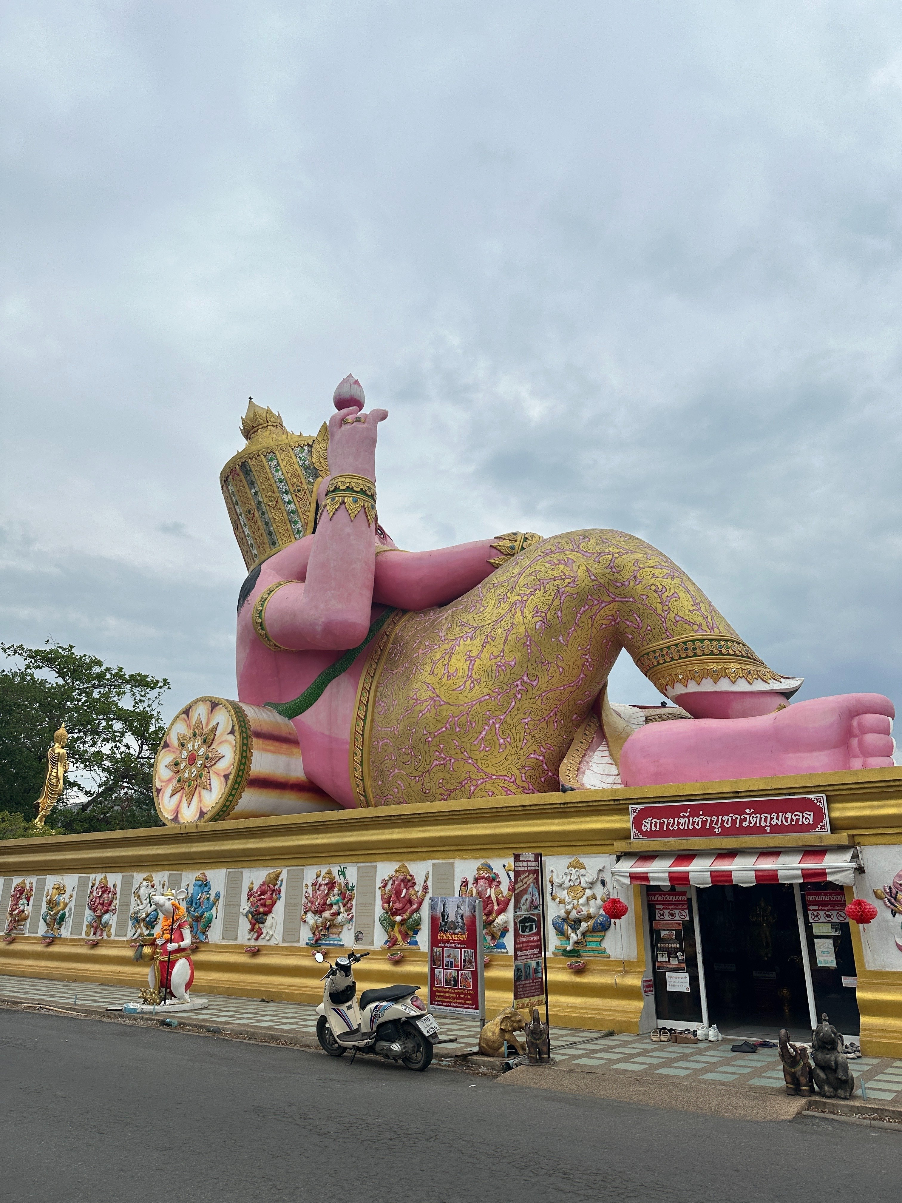 ピンクガネーシャ像 タイバンコク直輸入 ピンクガネーシャ像 タイバンコク直輸入