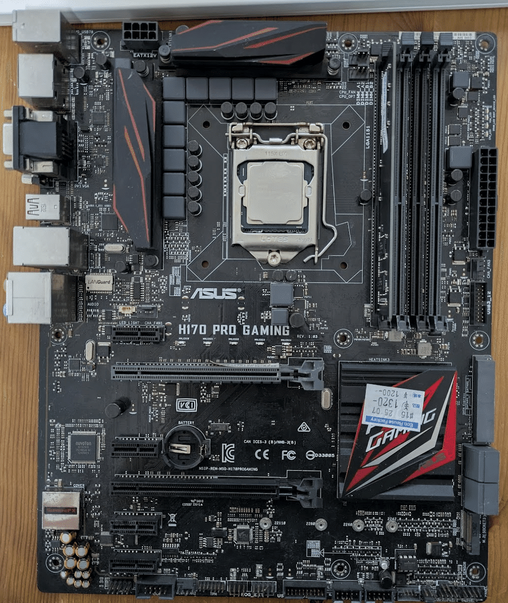 ジャンク★Mpro-i681X★ CPU及びOSなし ★ 7日保証】 【単体】【ジャンク】【OSなし】【Core i3-8100