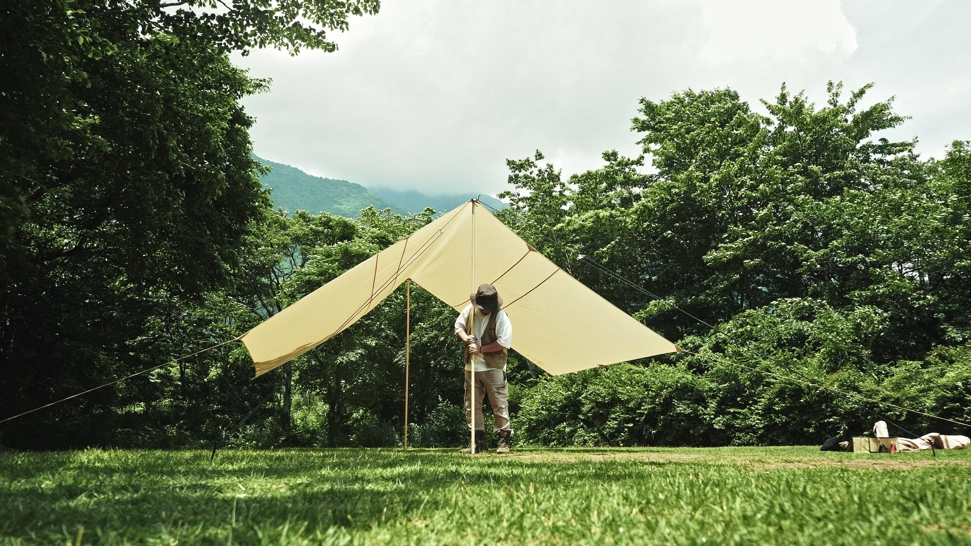 朝霧に包まれた癒しの時間をそらいろキャンプ場で過ごす至福のソロ