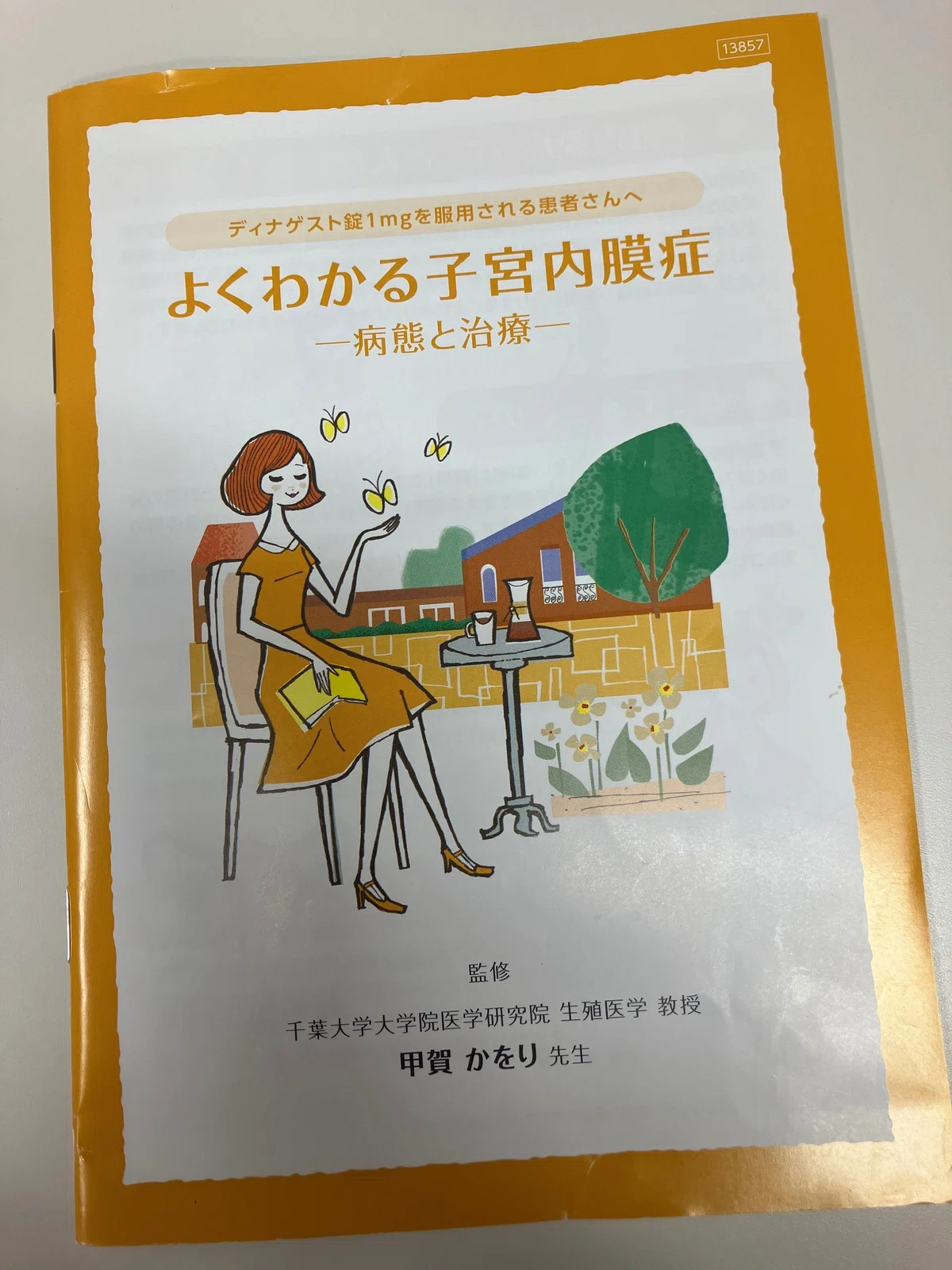 「よくわかく子宮内膜症」という題名の冊子