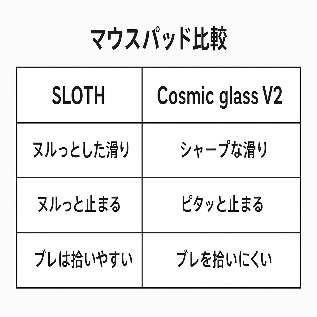 Wraith Cosmic Glass V2 ガラスなのにビタ止め可能｜五月雨