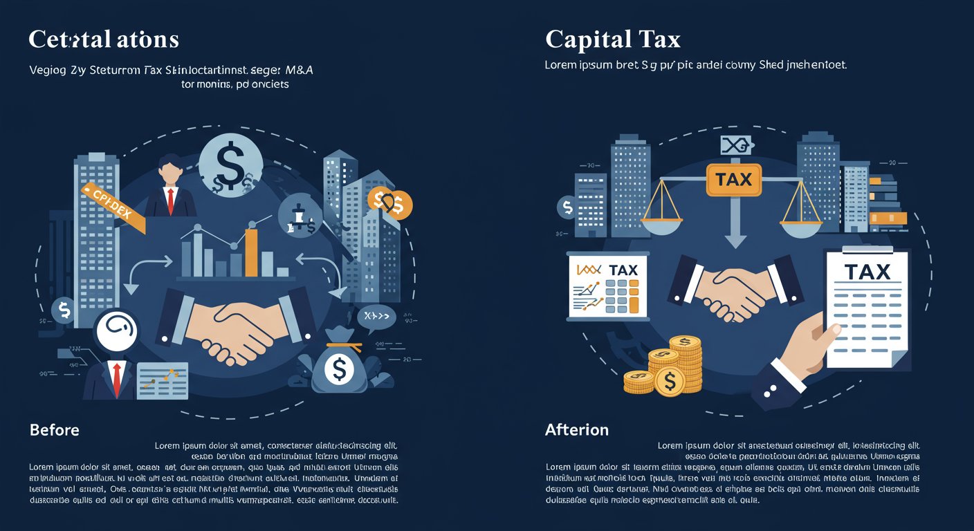 M&Aで発生するキャピタルゲイン税金計算の完全ガイド｜株式会社M&A共創パートナーズ