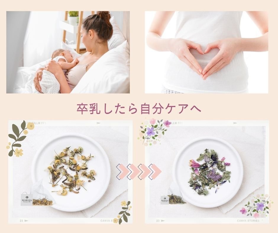 マリエン薬局 ハーブティー 授乳・母乳育児ブレンド こうのとりブレンドⅠ 】妊活中の低温期・女性サイクル前半に