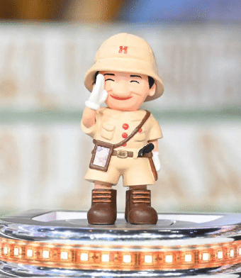 陶器製女性像 置物 麦わら帽子 水野雅子作 陶器製女性像 置物 麦わら帽子 水野雅子作