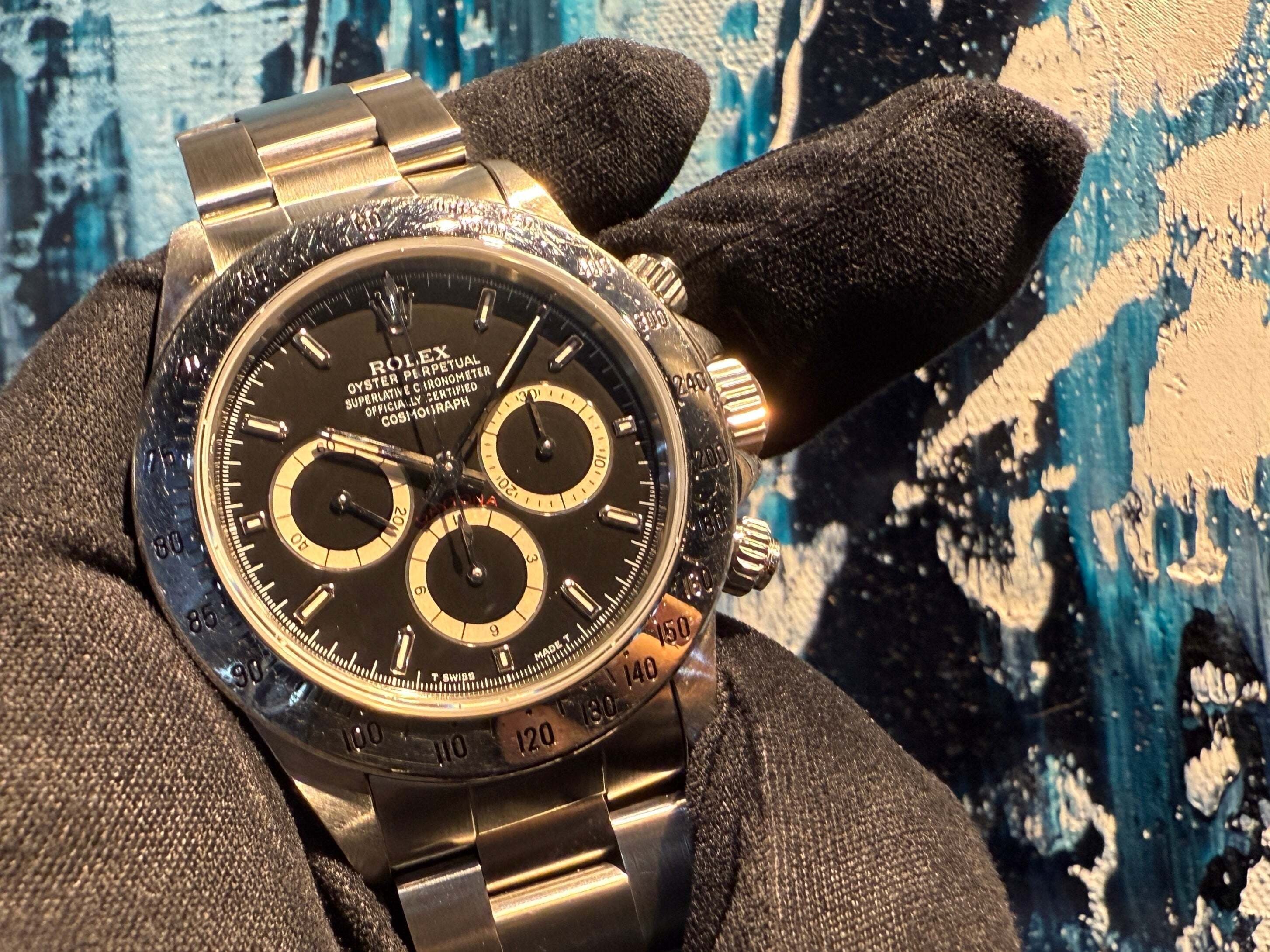 ROLEX　デイトナ 16520 エルプリメロ　6針セット　トリチウム　P番 c661909486c3499eb7ee6a1d970733