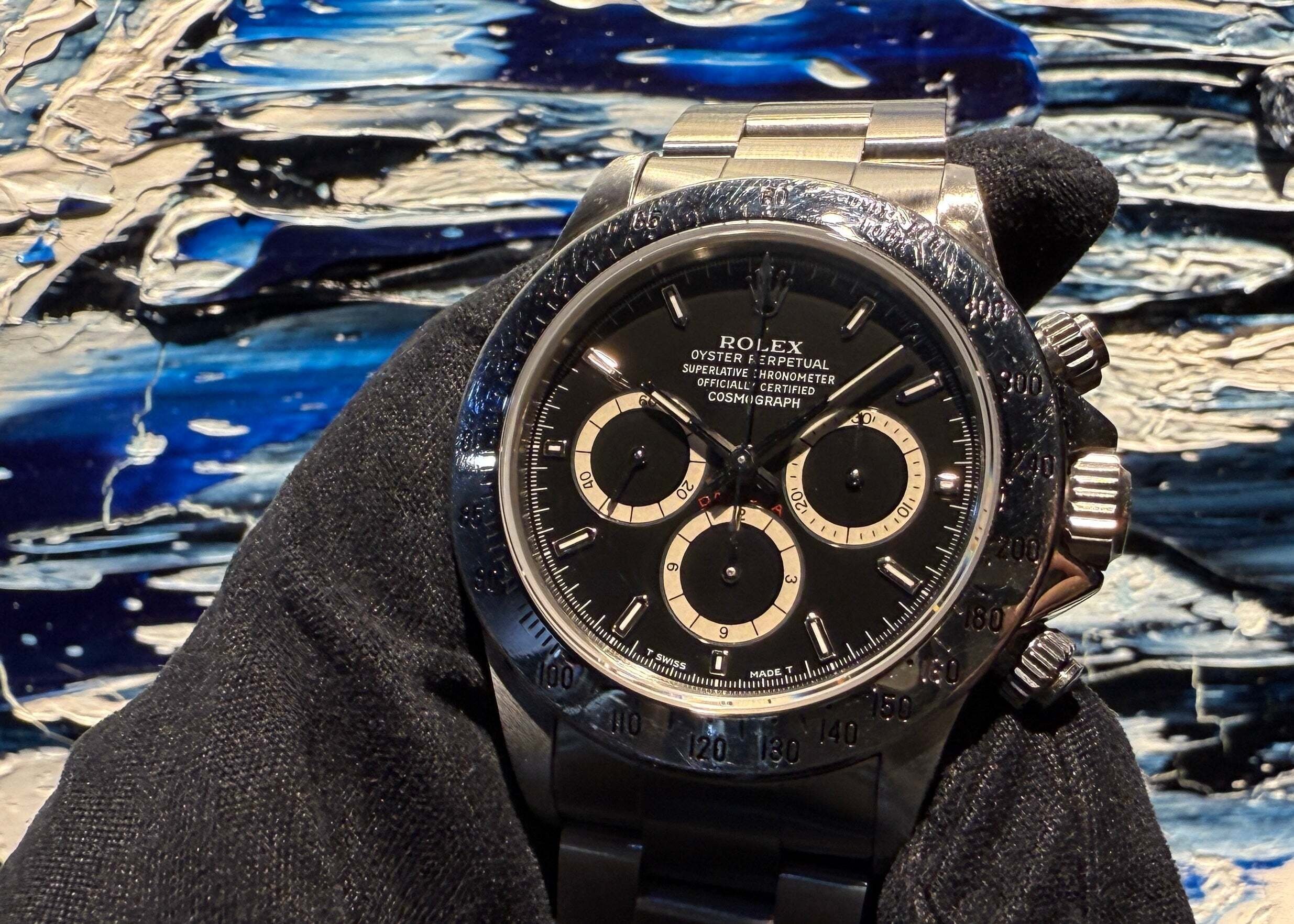 ROLEX　デイトナ 16520 エルプリメロ　6針セット　トリチウム　P番 逆6！シングルトリチウム！！ エルプリメロ搭載デイトナ 16520 E