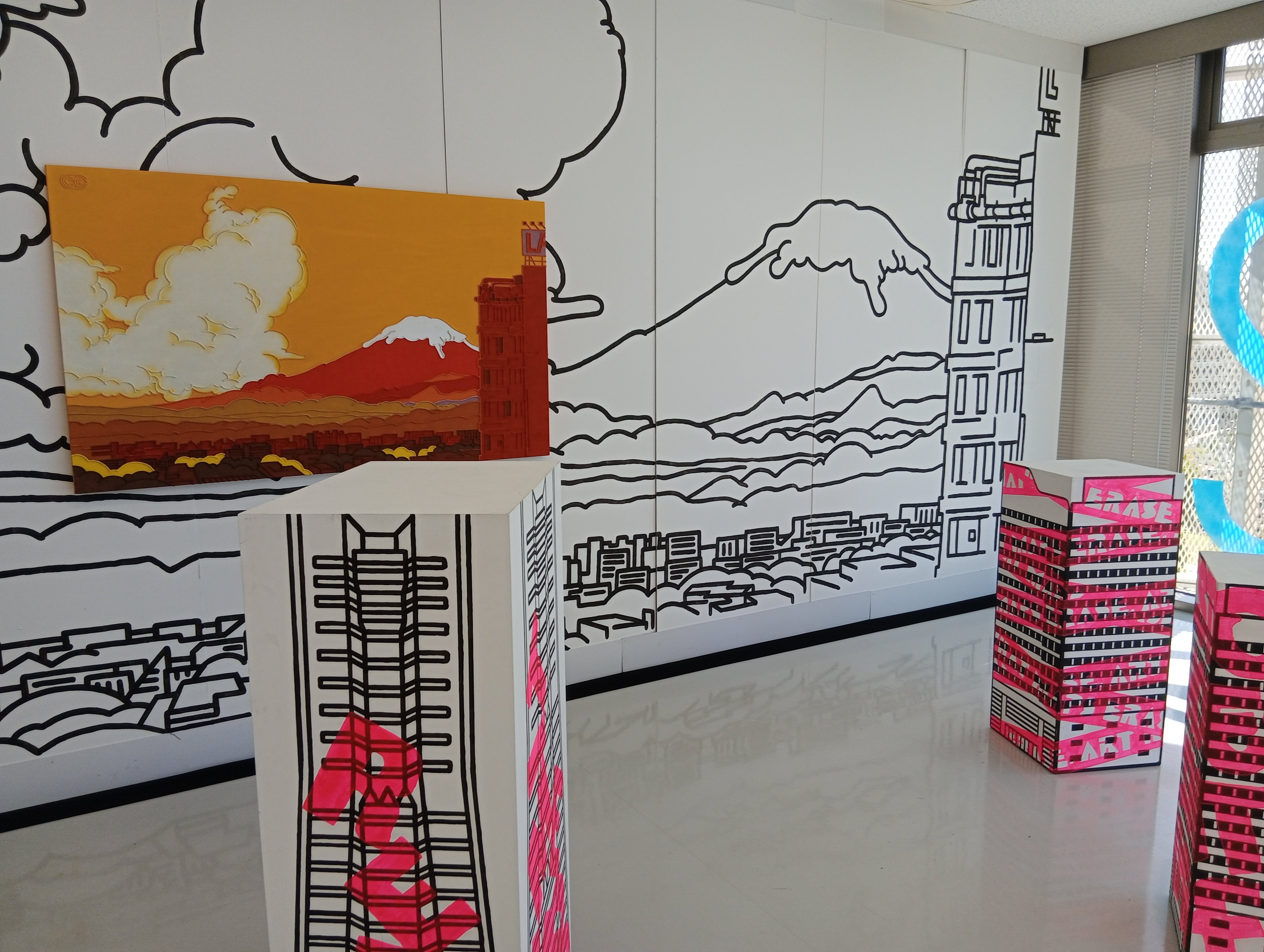 LOST IN THE TIME Eastside Transition – THE MURAL –」（藤沢市アート