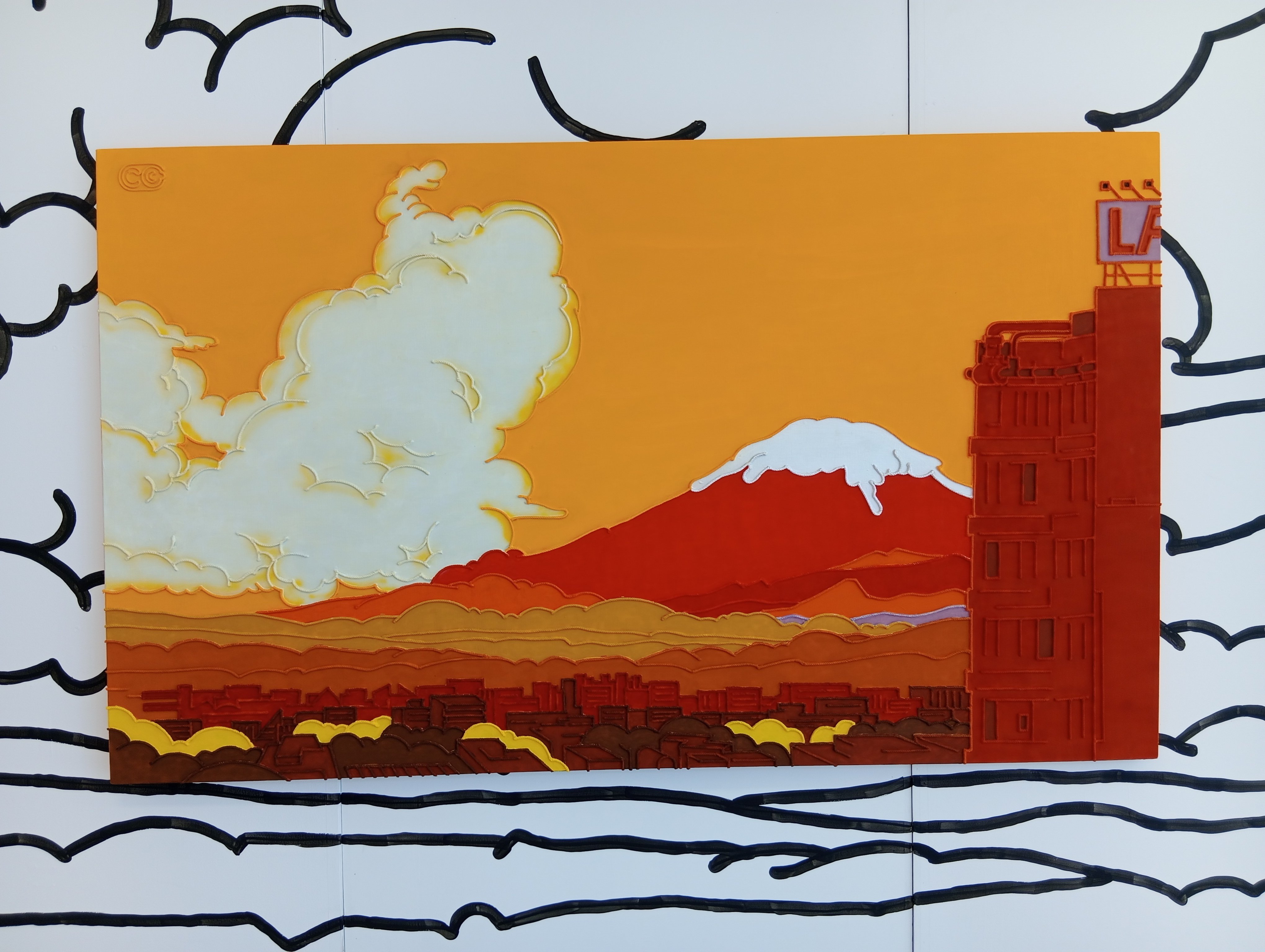 LOST IN THE TIME Eastside Transition – THE MURAL –」（藤沢市アート