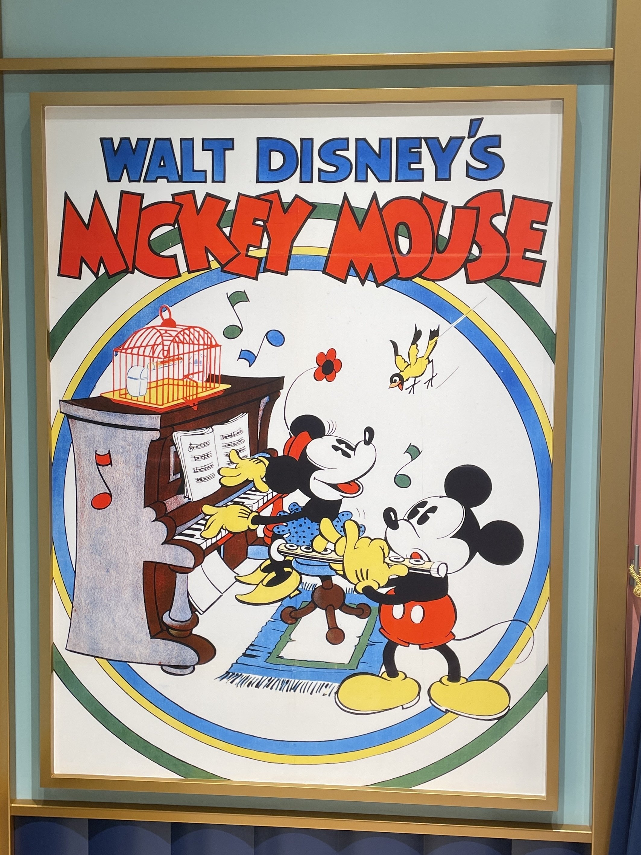 ディズニーストア東京ディズニーリゾート店の短編ポスターたち