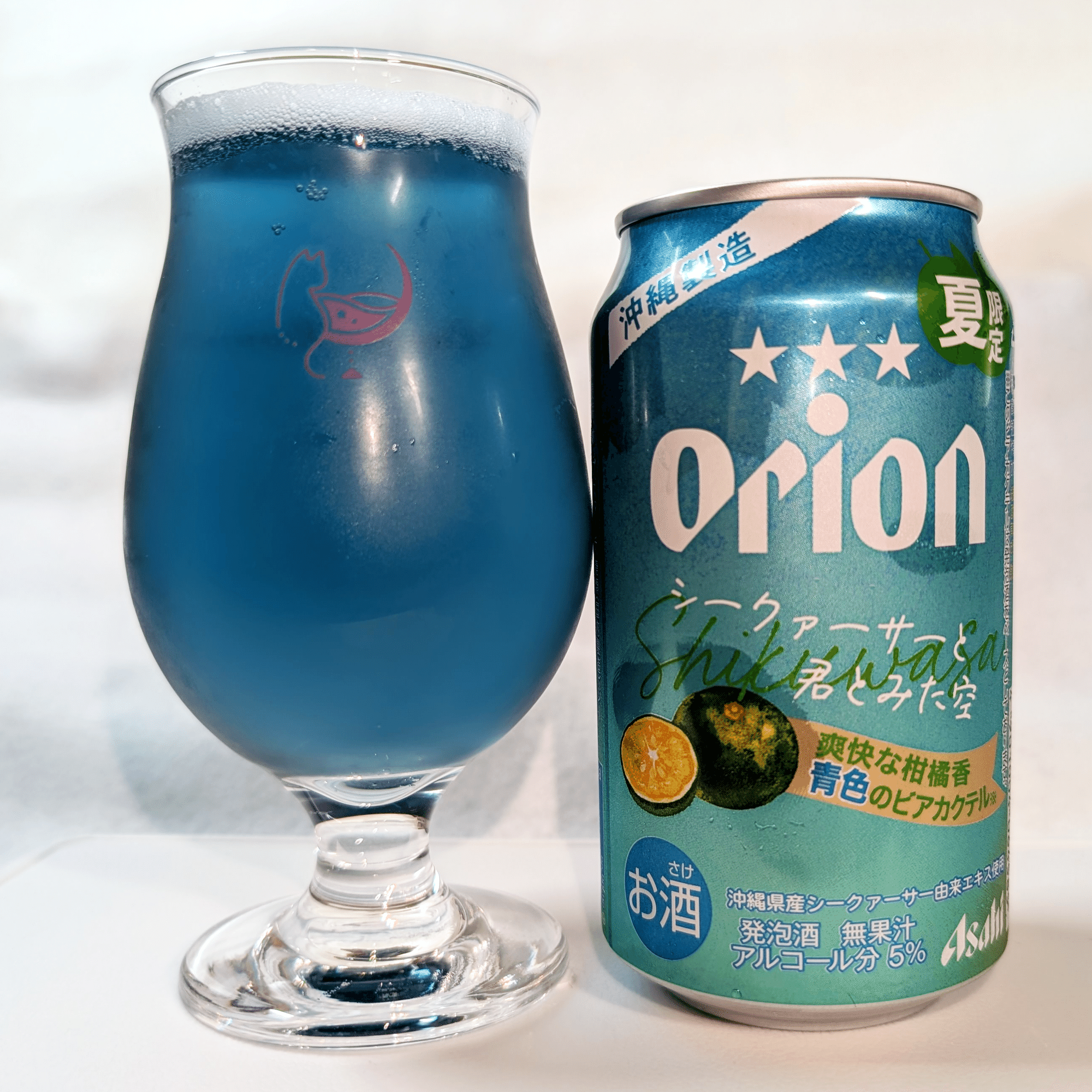 シーグラスアート　♡大好きクリオネちゃん♡　♡冬のレアカクテル♡海ver. 来て寝落ちかかってましたが(^_^;)オリジナルカクテル／アルコール