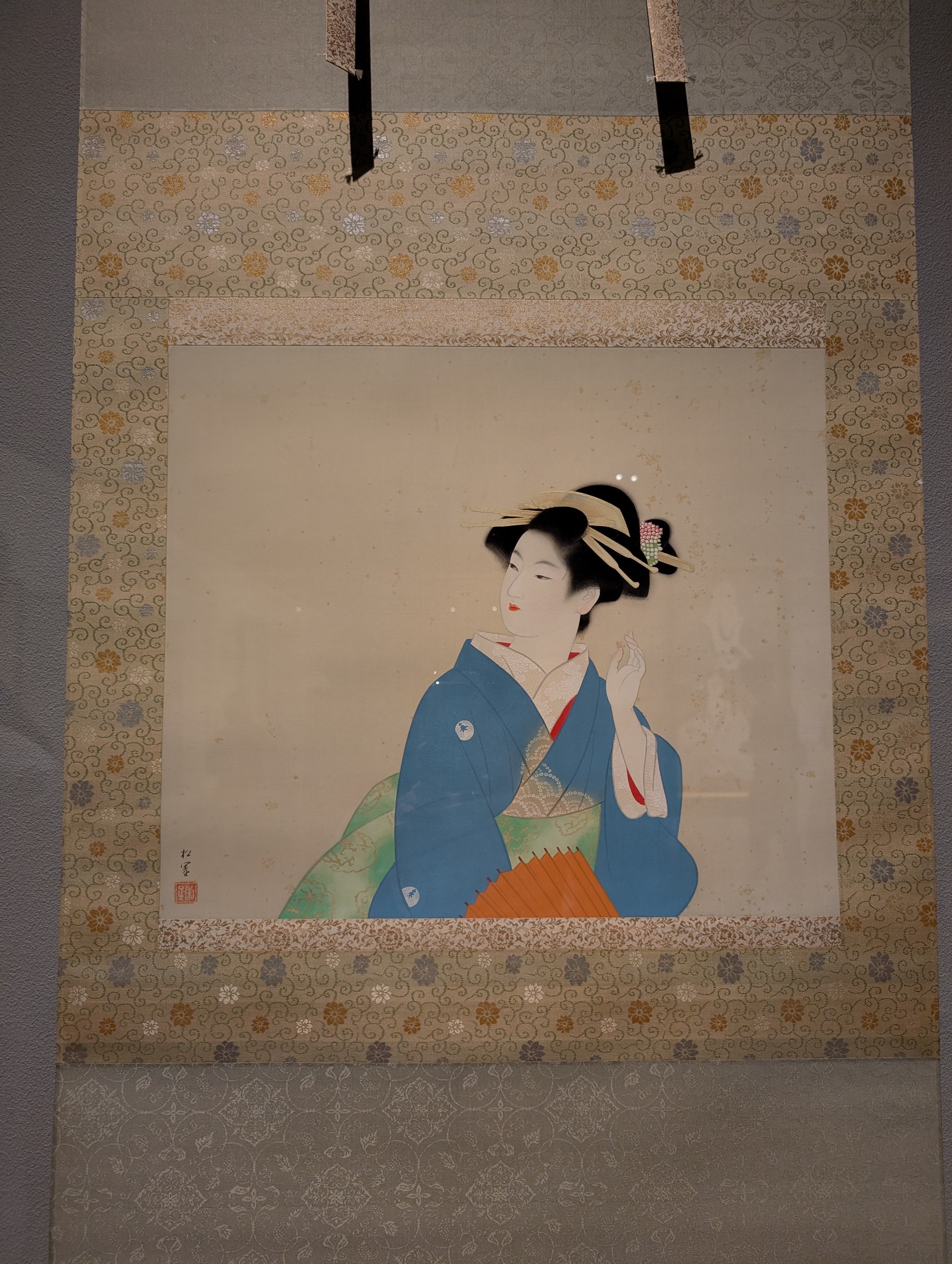 時の靄のむこう側で松園美人に出会う【上村松園と麗しき女性たち@山種