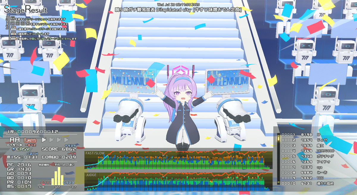 音ゲー日記20250722｜GRASS