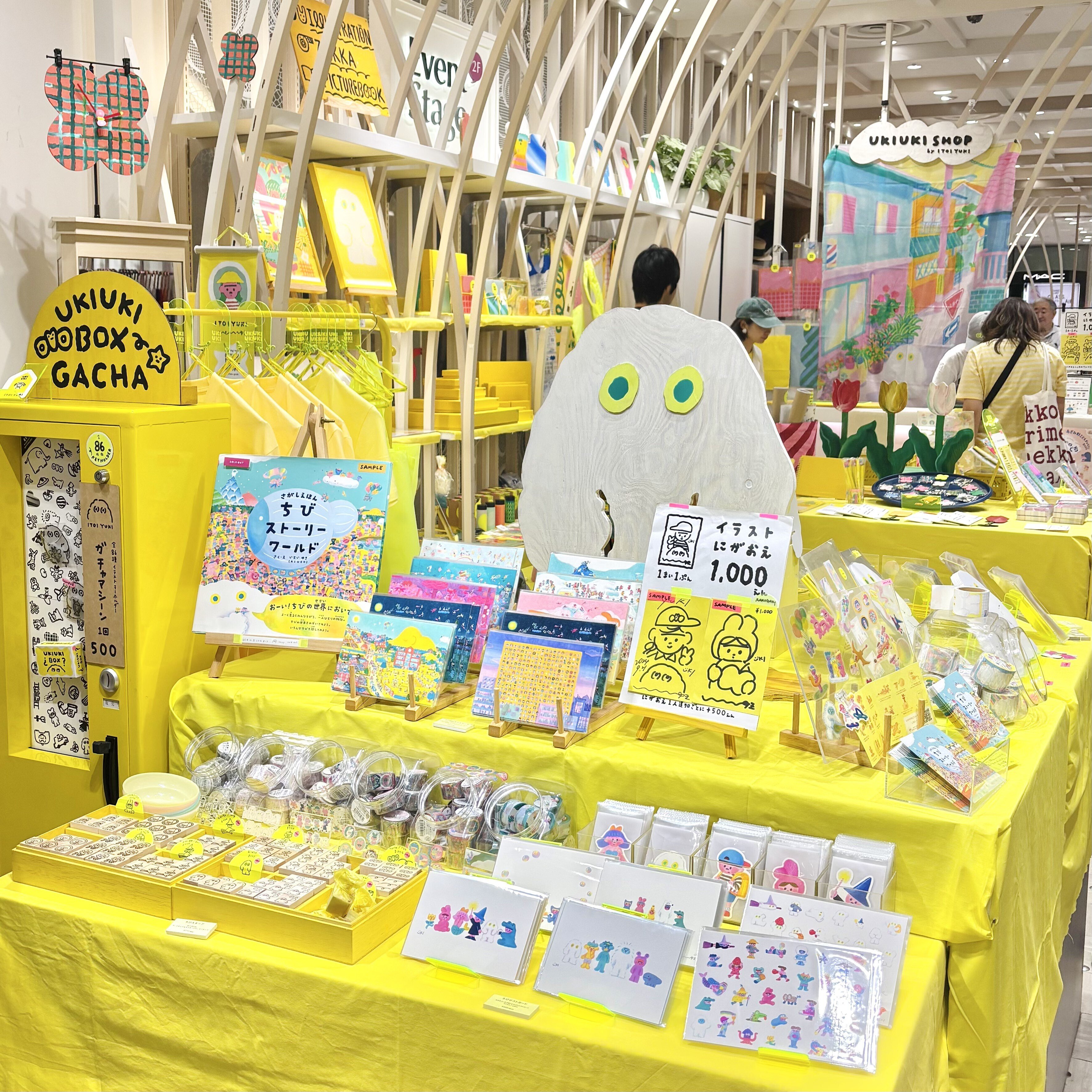 その他 SHOP ukiuki. お取り扱いイベント🌼ITOI YUKI POP UP SHOP UKIUKI SHOP TOKYO