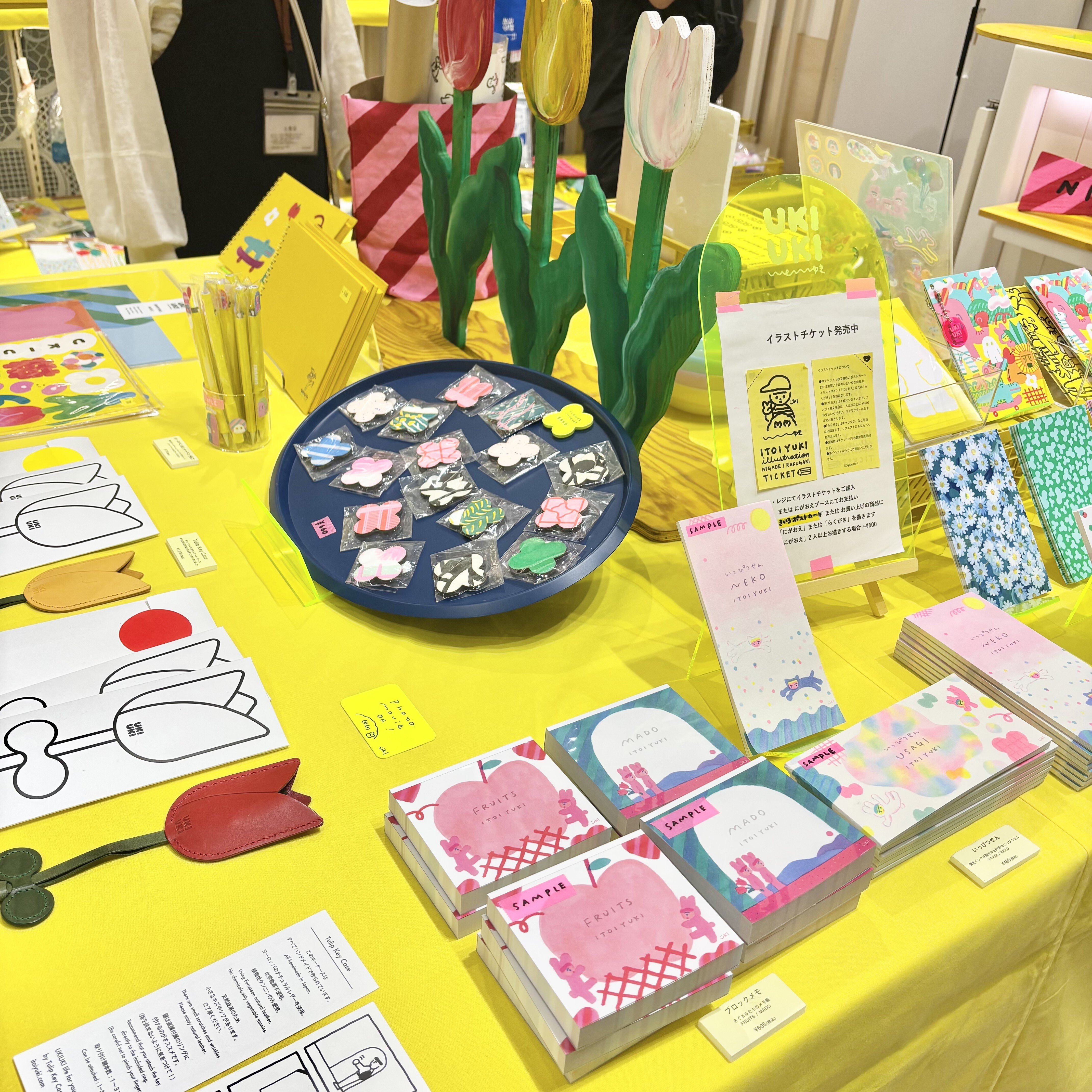 お取り扱いイベント🌼ITOI YUKI POP UP SHOP UKIUKI SHOP TOKYO