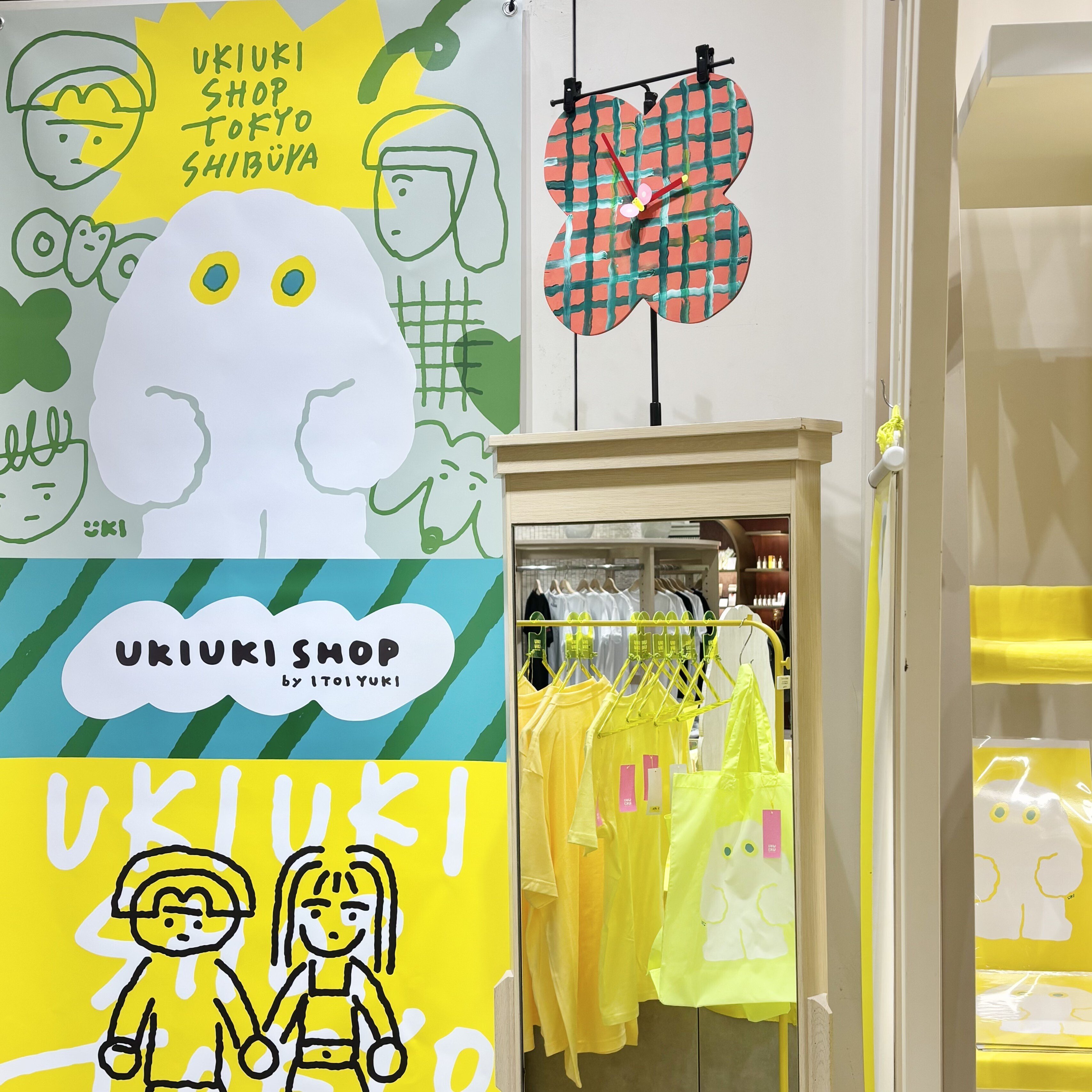 お取り扱いイベント🌼ITOI YUKI POP UP SHOP UKIUKI SHOP TOKYO