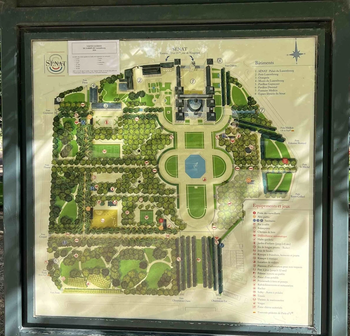 市民の憩いの場所リュクサンブール公園｜akio