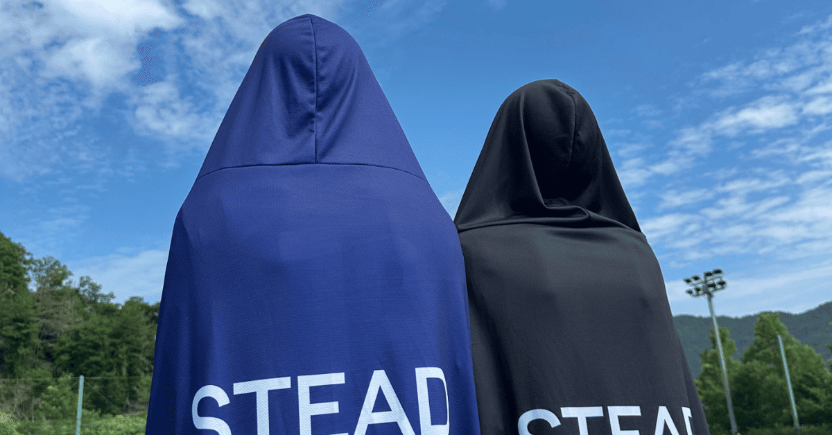 STEAD 冷感アイスポンチョ 3色セット　ブラック、アイボリー、ネイビー STEAD 冷感アイスポンチョ 3色セット ブラック、アイボリー