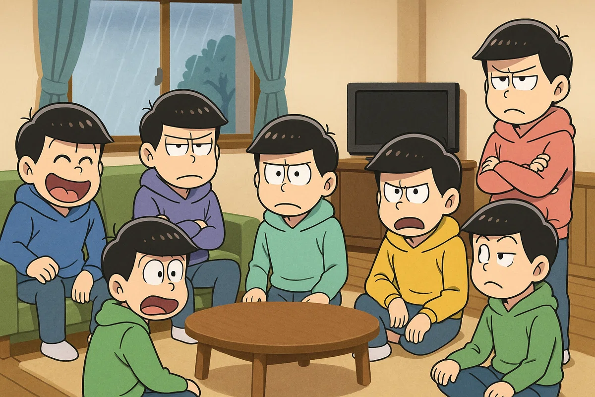 『おそ松さん』4期第3話感想|角刈りで巻き起こる兄弟ドラマ|kao