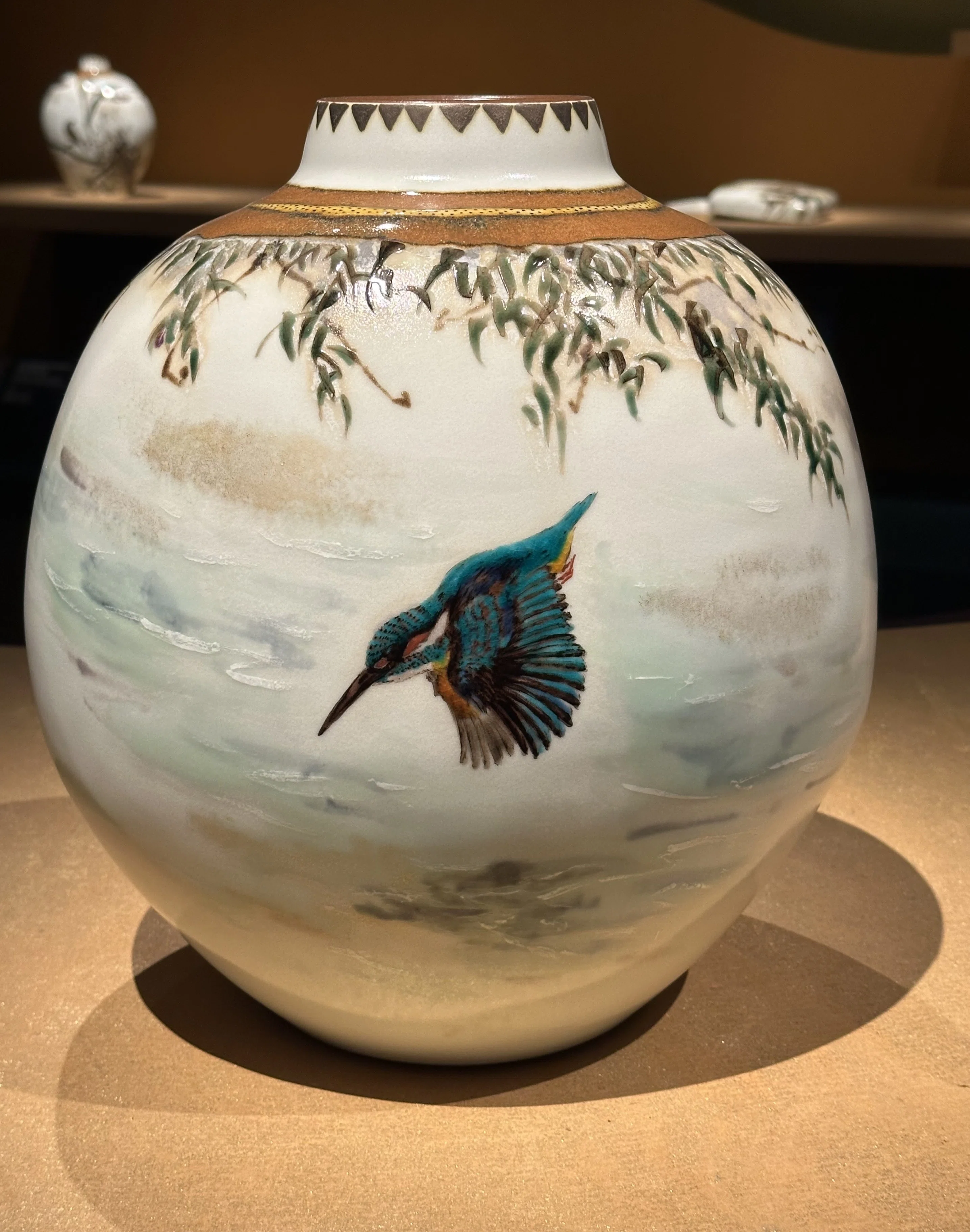 インド直輸入⭐︎伝統的な鳥のアート作品！新品未使用！美品！！ Jehn Ceramics セラミックバード 