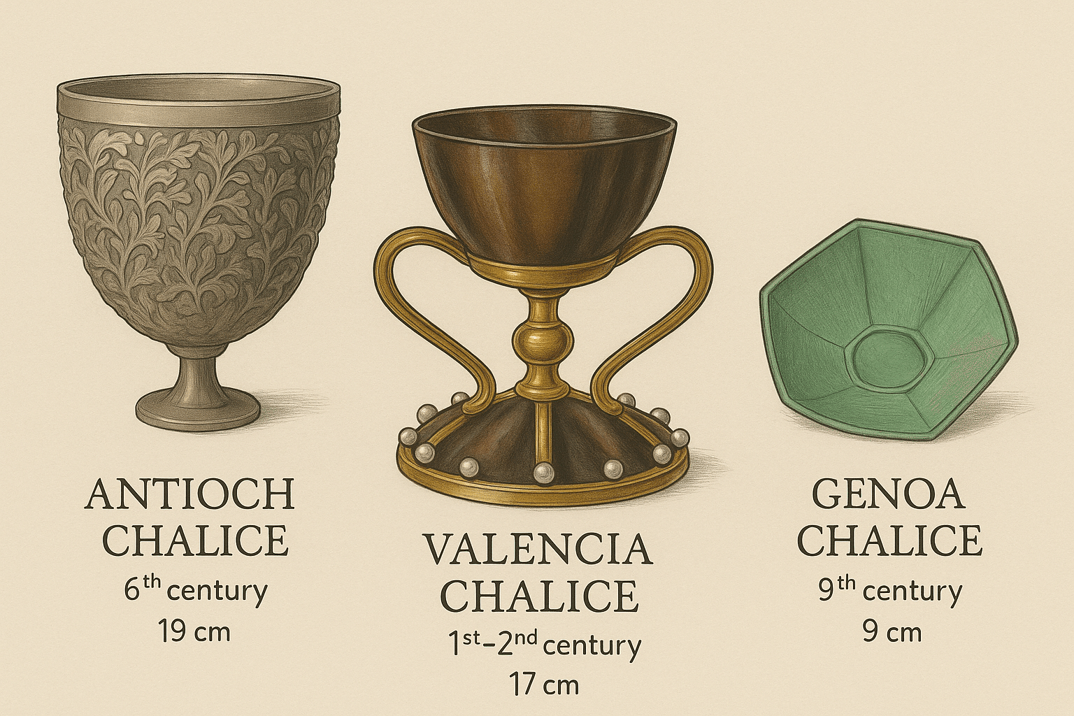 現実に存在する“聖杯”たち｜猫印