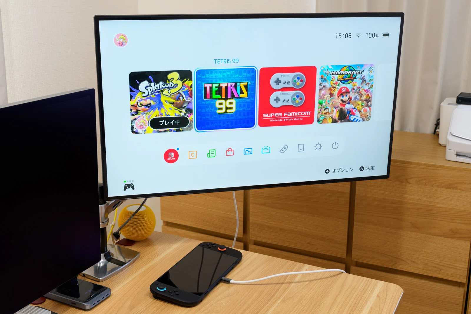 Switch 2のTVモードをドックなしで遊ぶ方法を解説！必要なものと注意点
