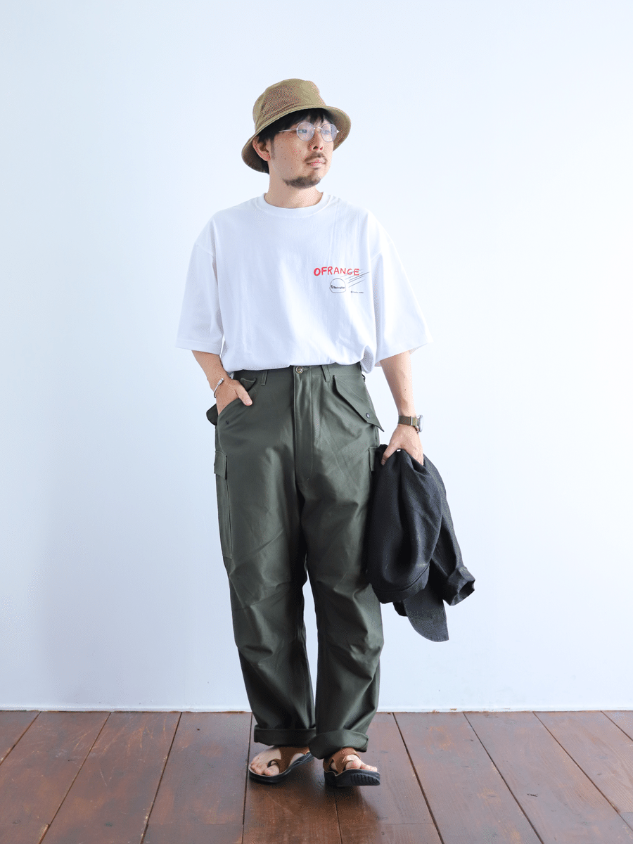 riku.riru.ruru　カーゴパンツ riku.riru.ruru カーゴパンツ カーゴパンツとTシャツと｜ruru blue