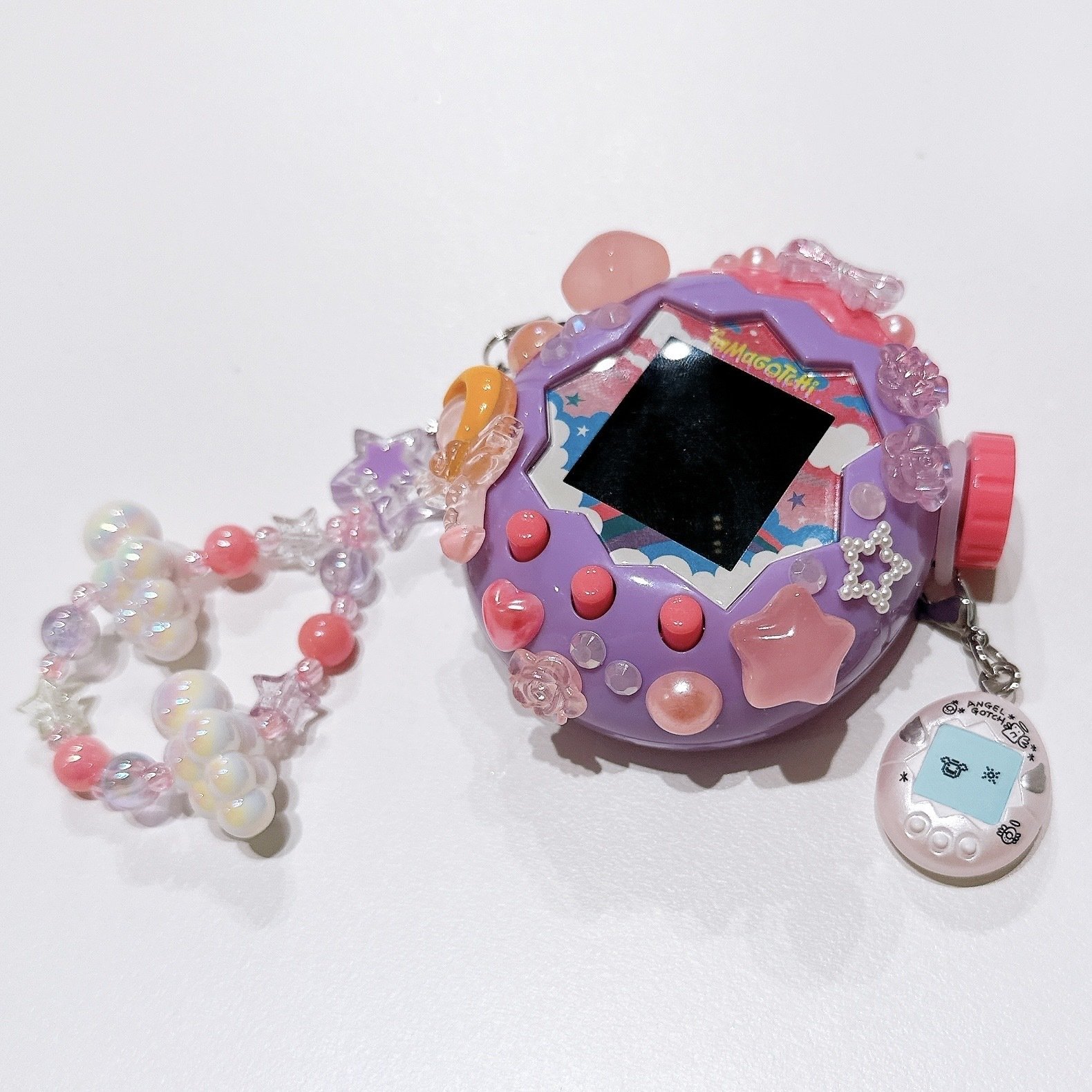 たまごっちパラダイス/ピンクカスタム☆お花ダイヤルつき Tamagotchi
