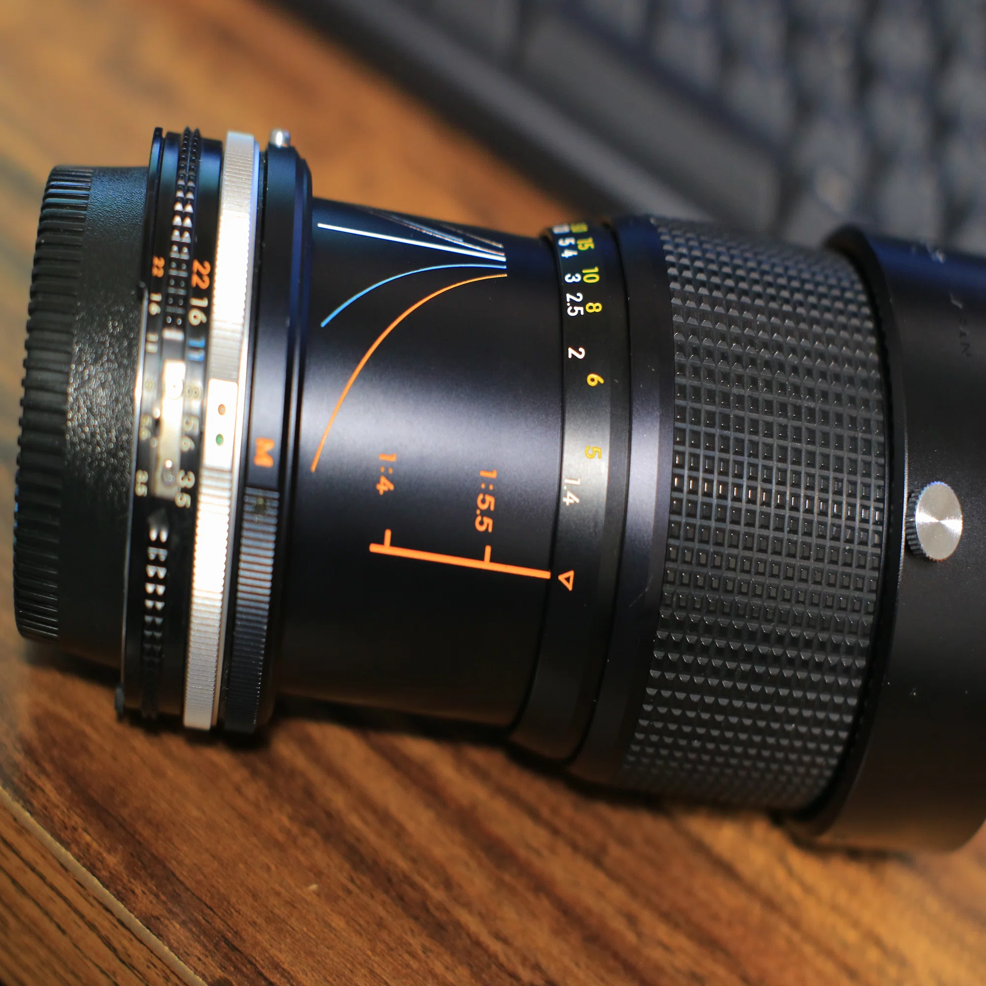 中古】 Nikon 35-105mm f/3.5-4.5 AISレンズ。**中古良品 Nikon Ai-S 