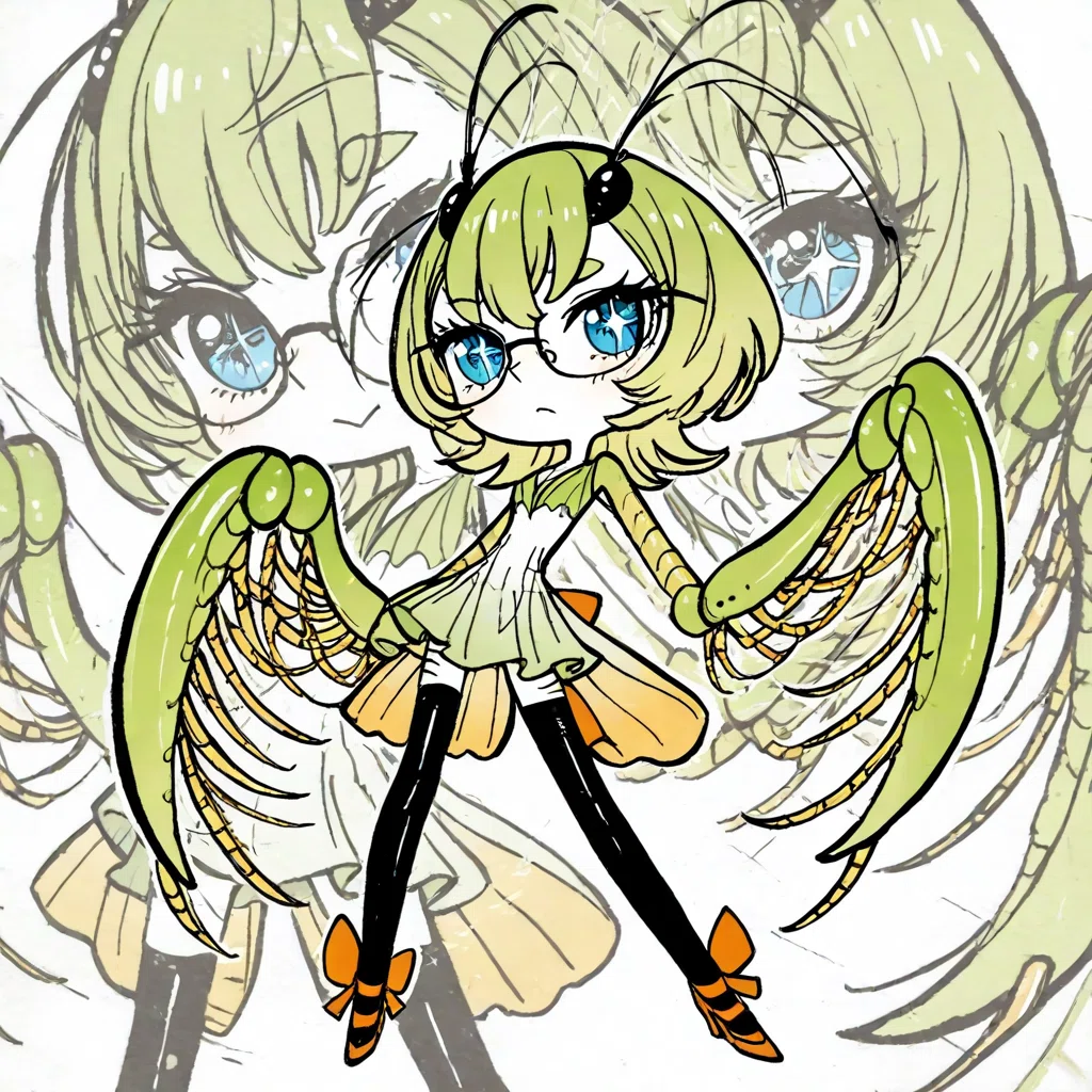 背景を描くのがめんどくさいので。私はこうしています..SDXL